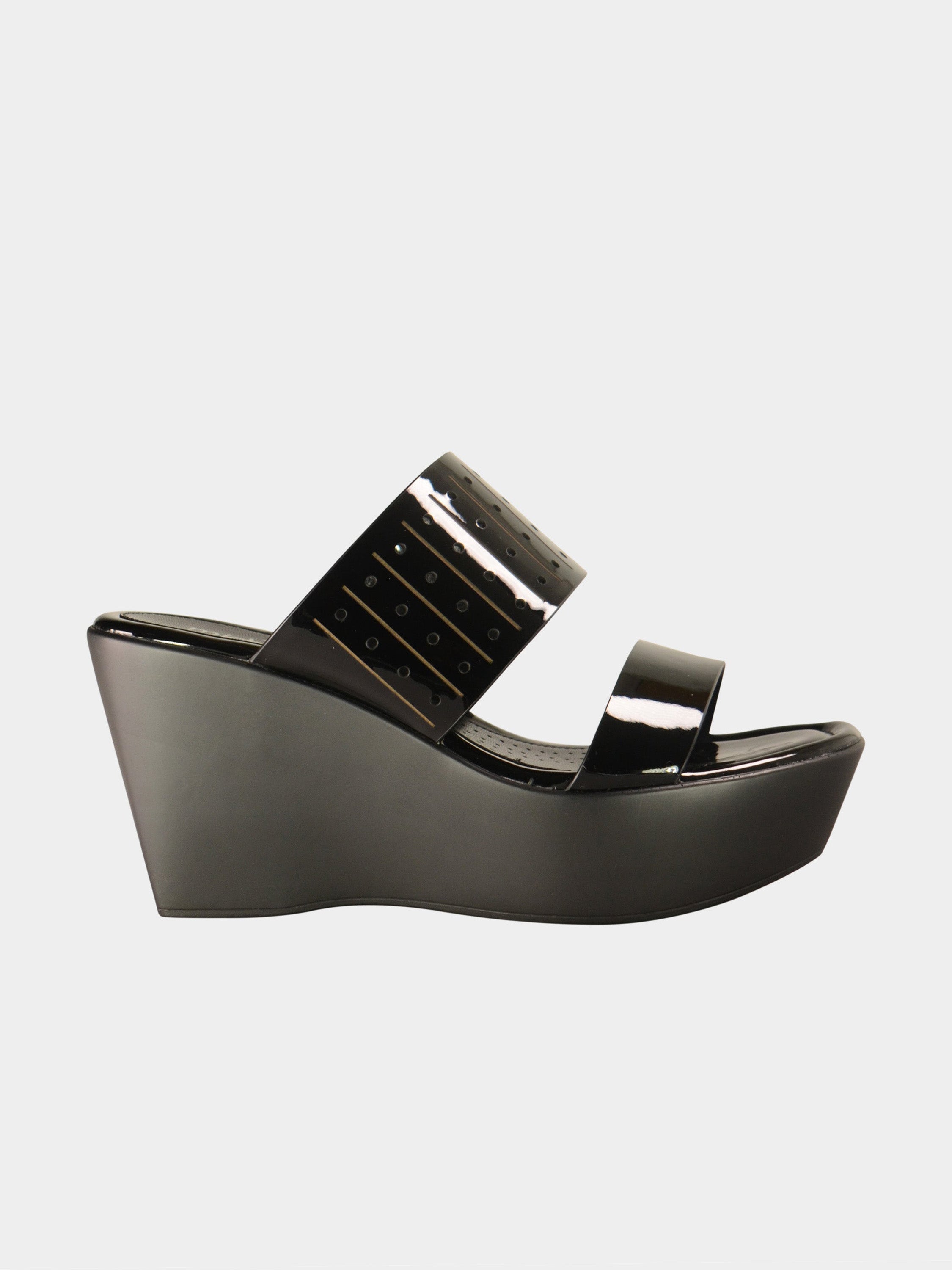 Michelle Morgan 019283 Women's Platform Sandals #color_Black