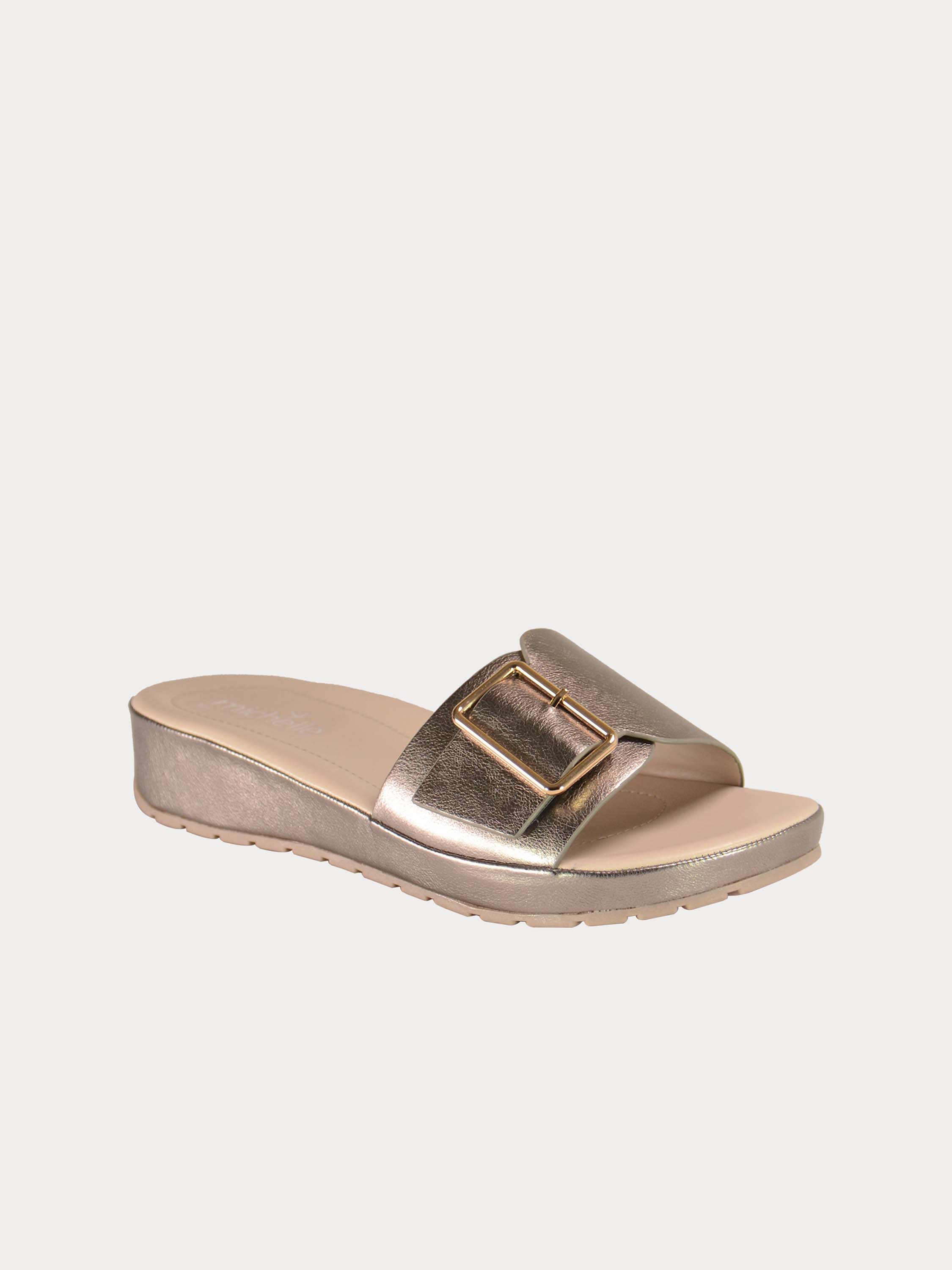 Michelle Morgan 814050 Women's Slider Sandals #color_Gray