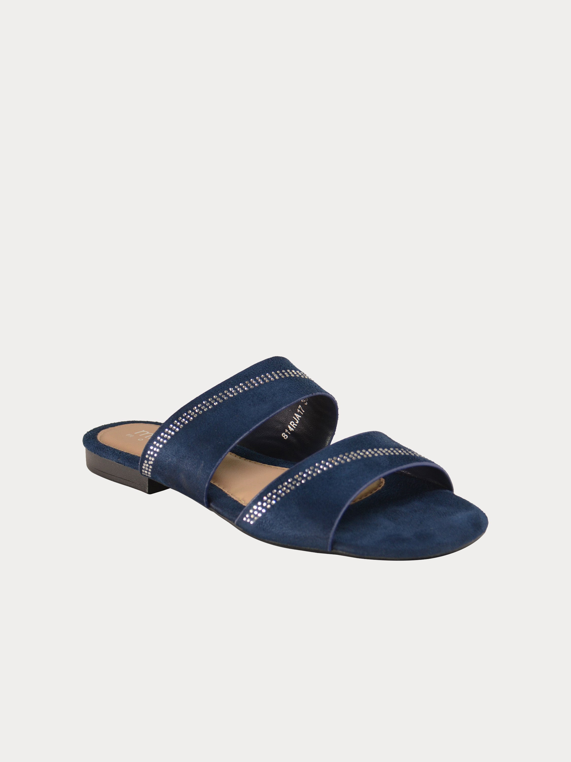 Michelle Morgan 814170 Women's Slider Sandals #color_Navy