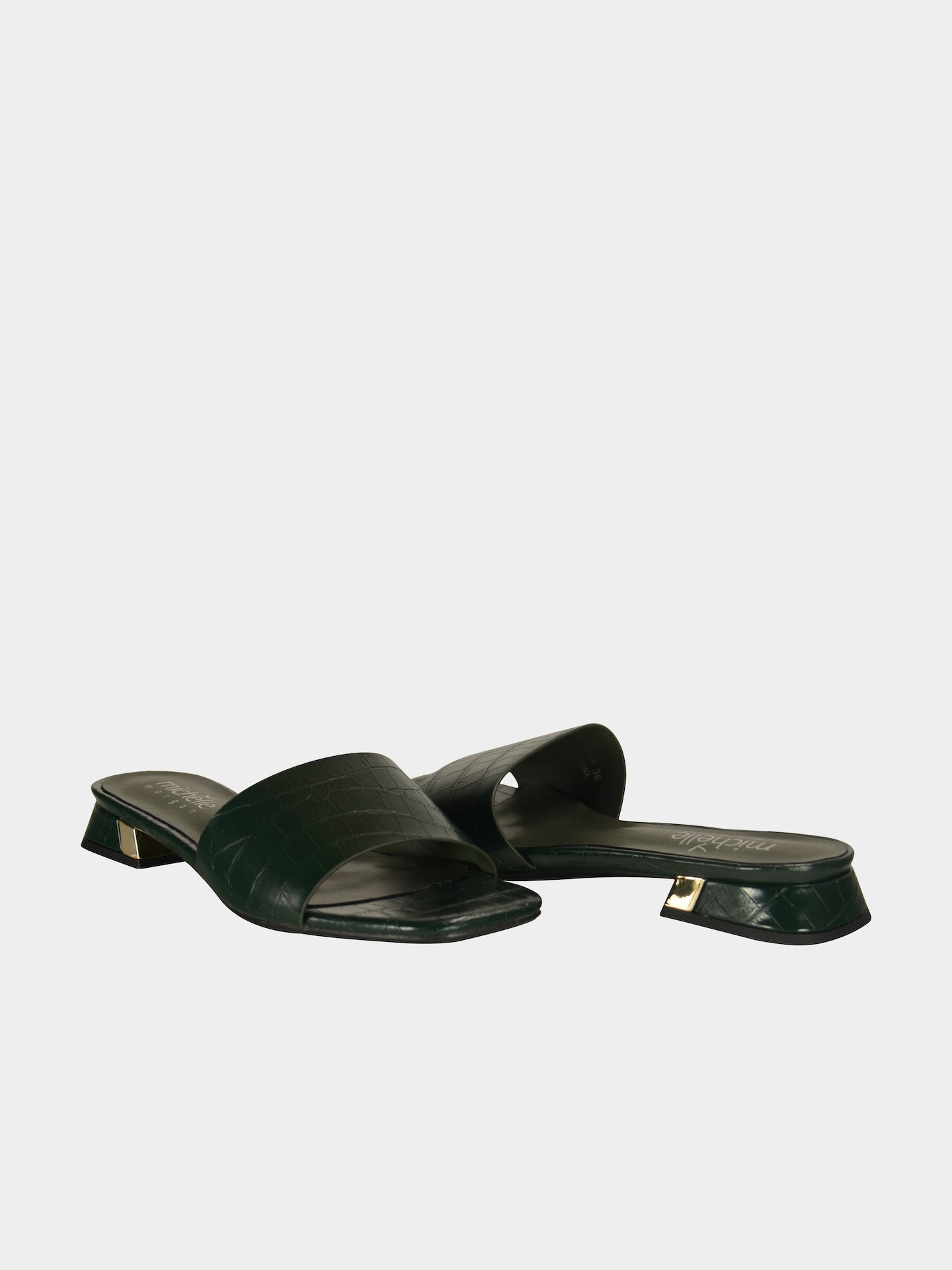 Michelle Morgan 013RJ751 Women's Heels #color_Green