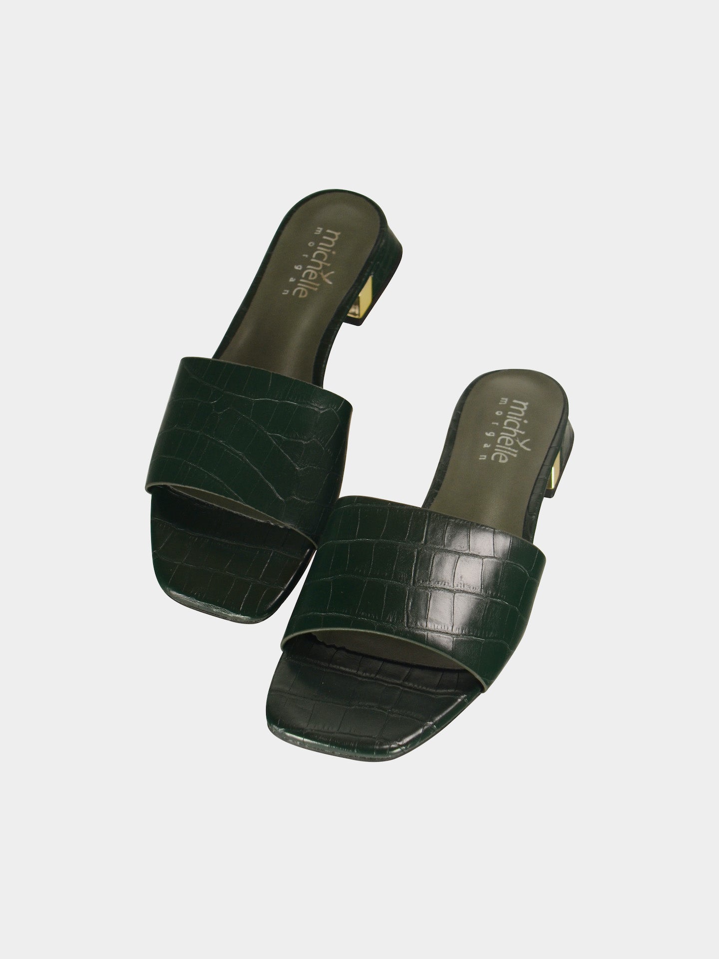 Michelle Morgan 013RJ751 Women's Heels #color_Green