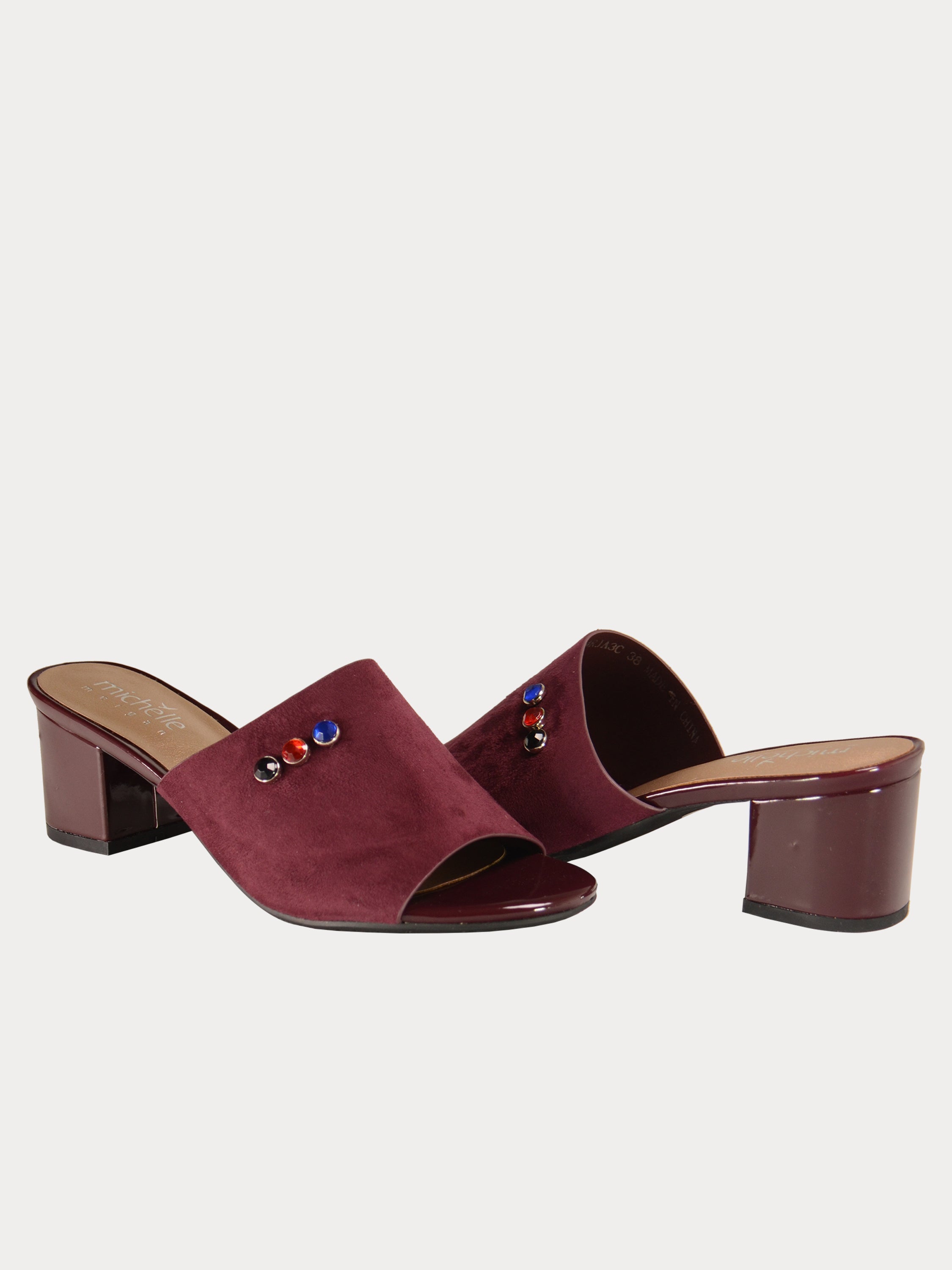 Michelle Morgan 814300 Women's Heels #color_Maroon