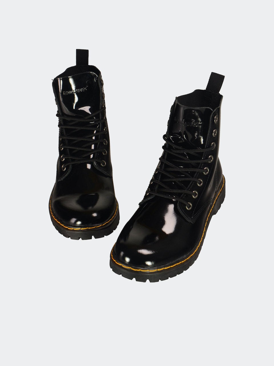 Modarodeo Women Ankle Boots in Black Leather #color_Black
