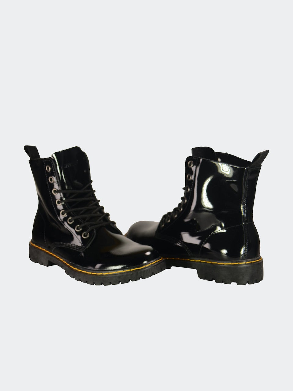 Modarodeo Women Ankle Boots in Black Leather #color_Black