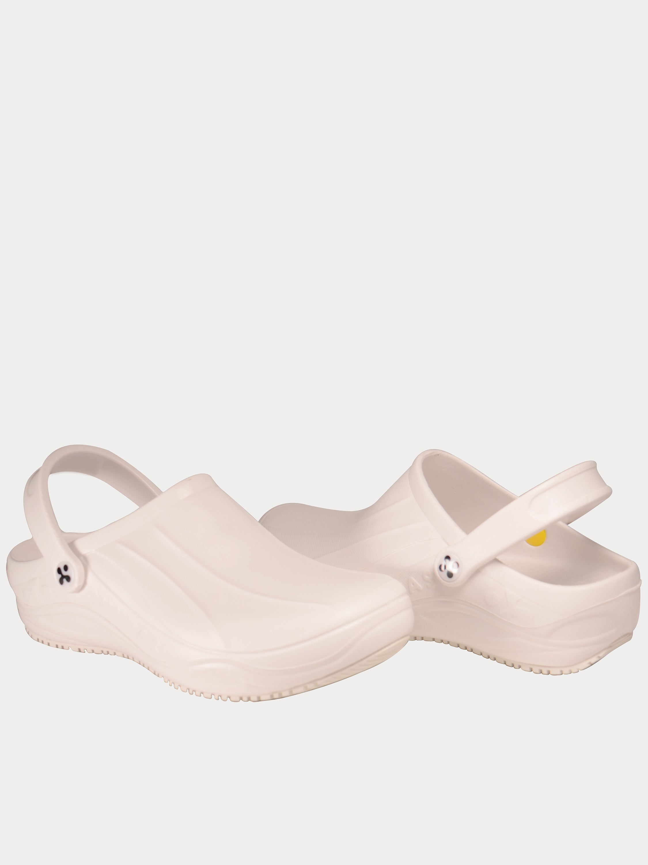 Oxypas Men's Bestlight 1 Mule Shoes #color_White