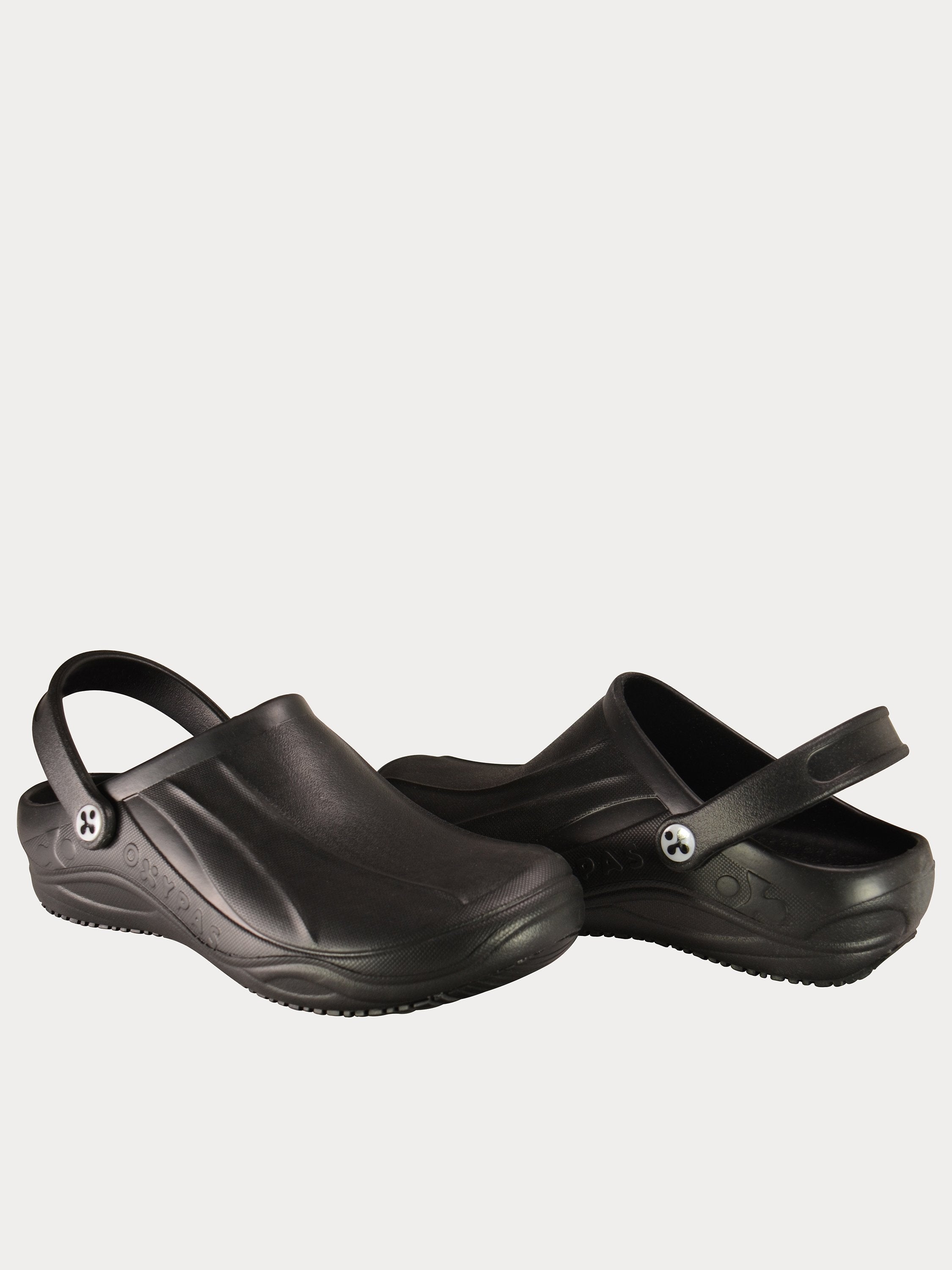 Oxypas Men's Bestlight 1 Mule Shoes #color_Black