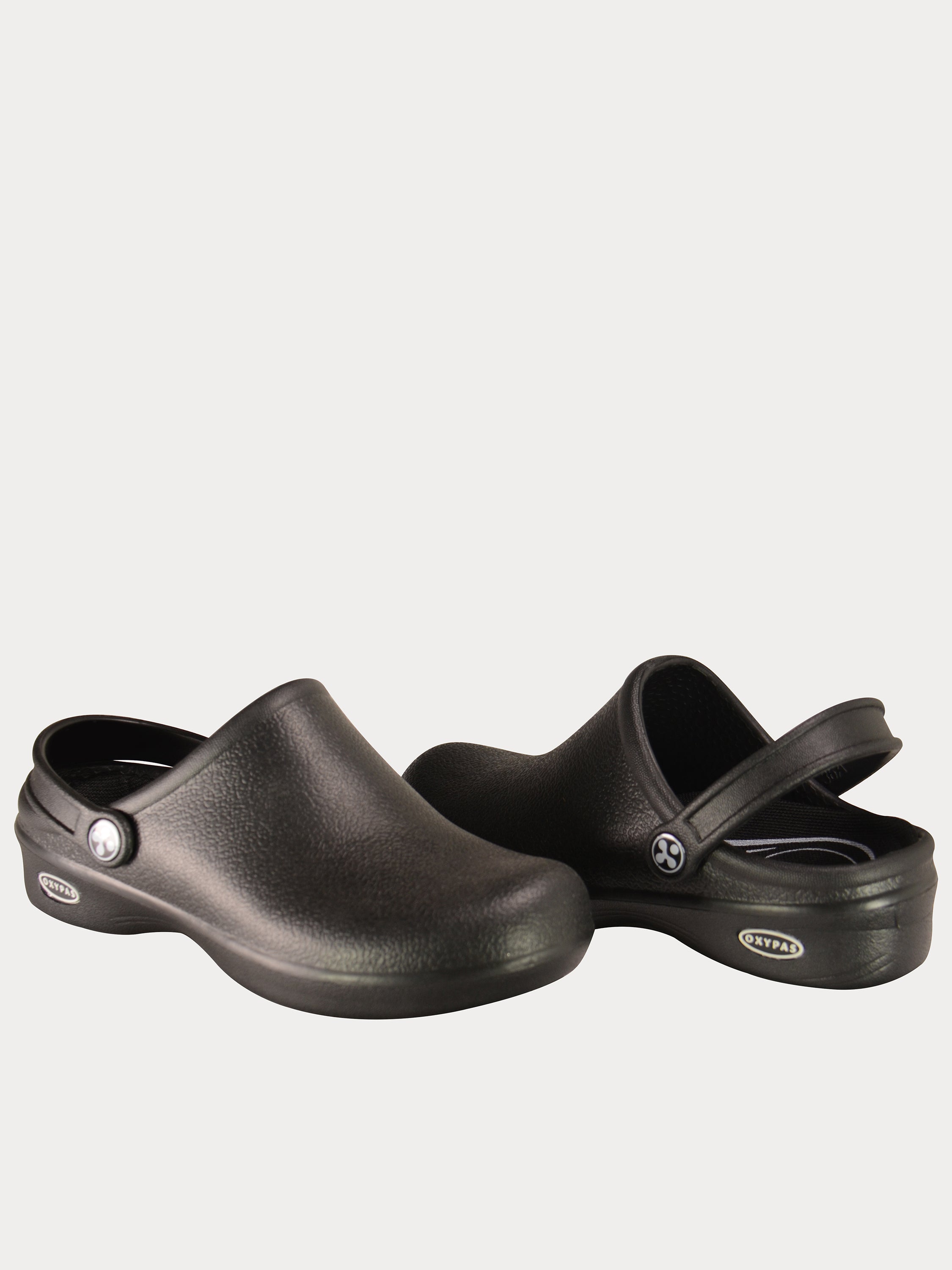 Oxypas Men's Bestlight 1 Safety Mule Shoes #color_Black