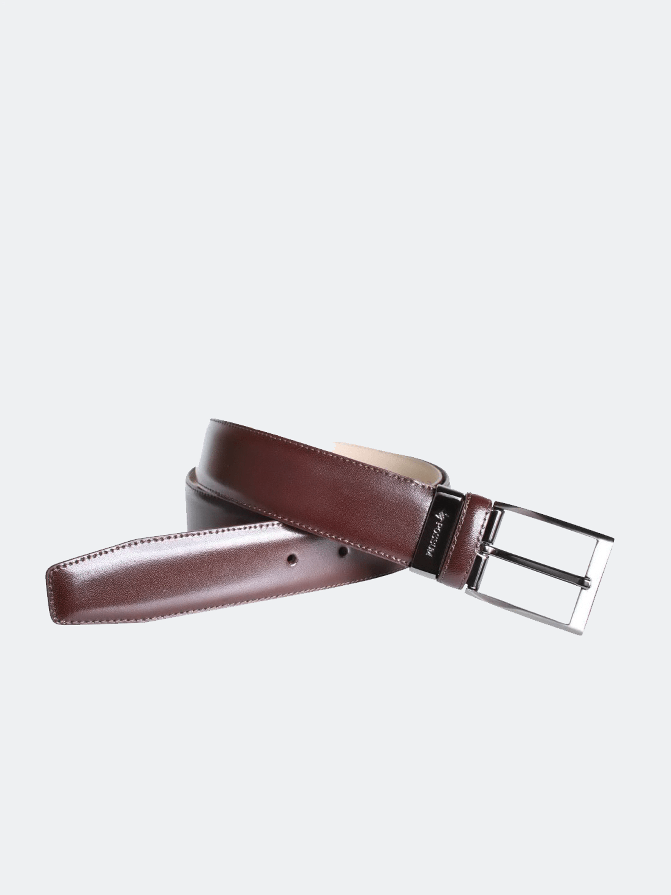 Possum Classic Leather Belt Stitched