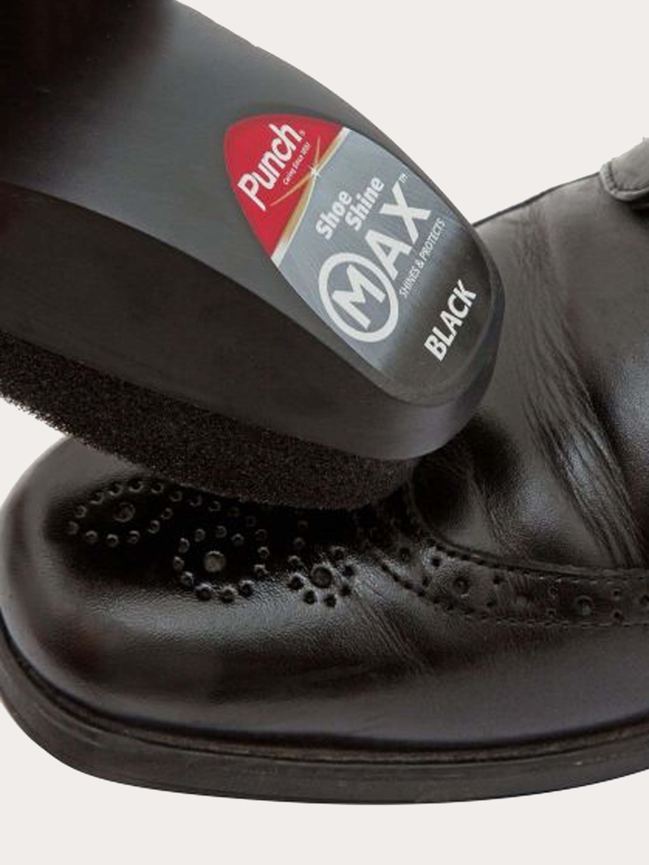 Punch Max Shoe Shine - Black