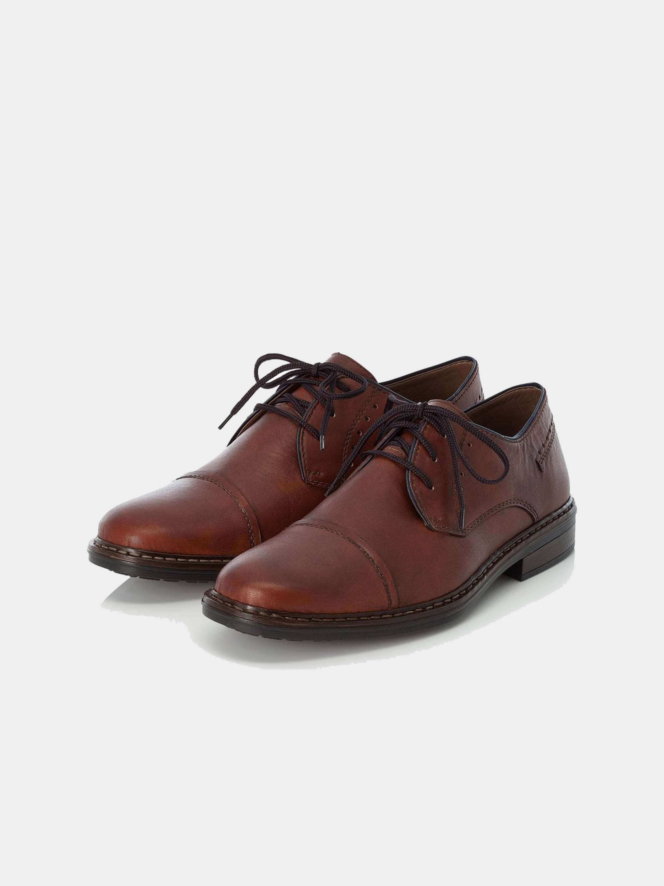 Rieker 17617 Men's Formal Shoes #color_Brown