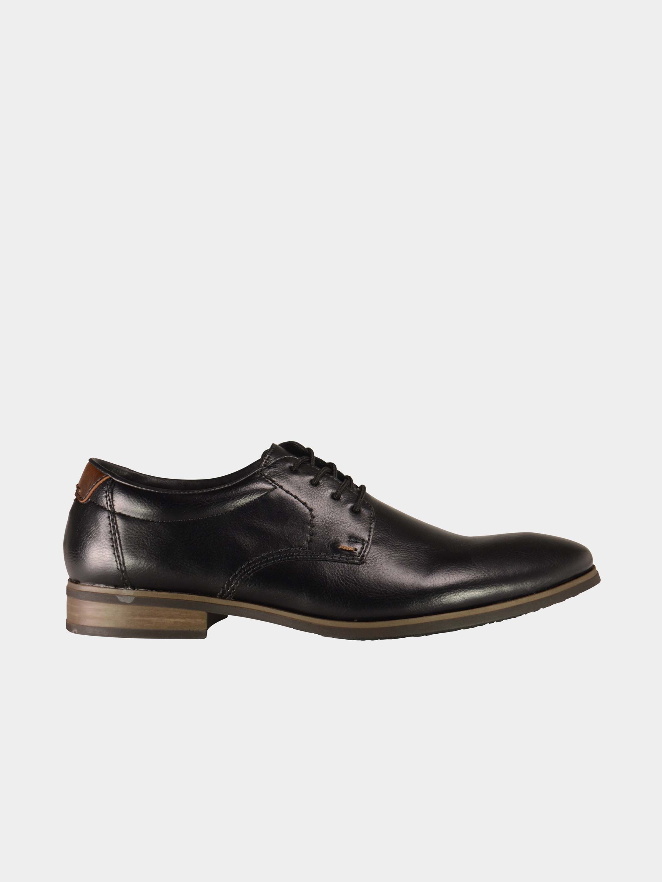 Rieker 10610 Men's Formal Shoes #color_Black