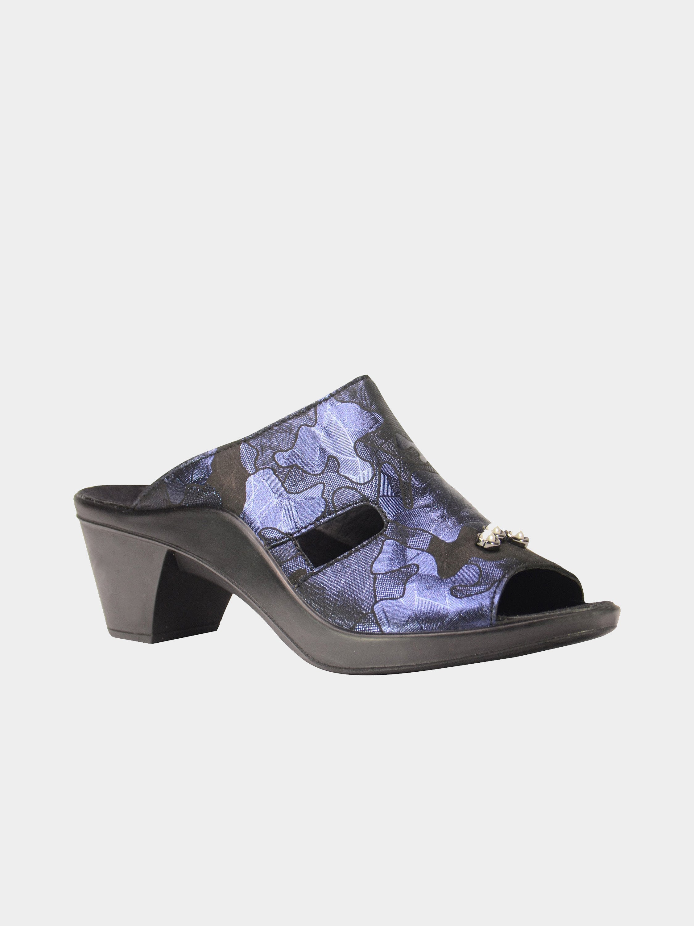 Romika 27141 Mokassetta Flat Sandals #color_Blue