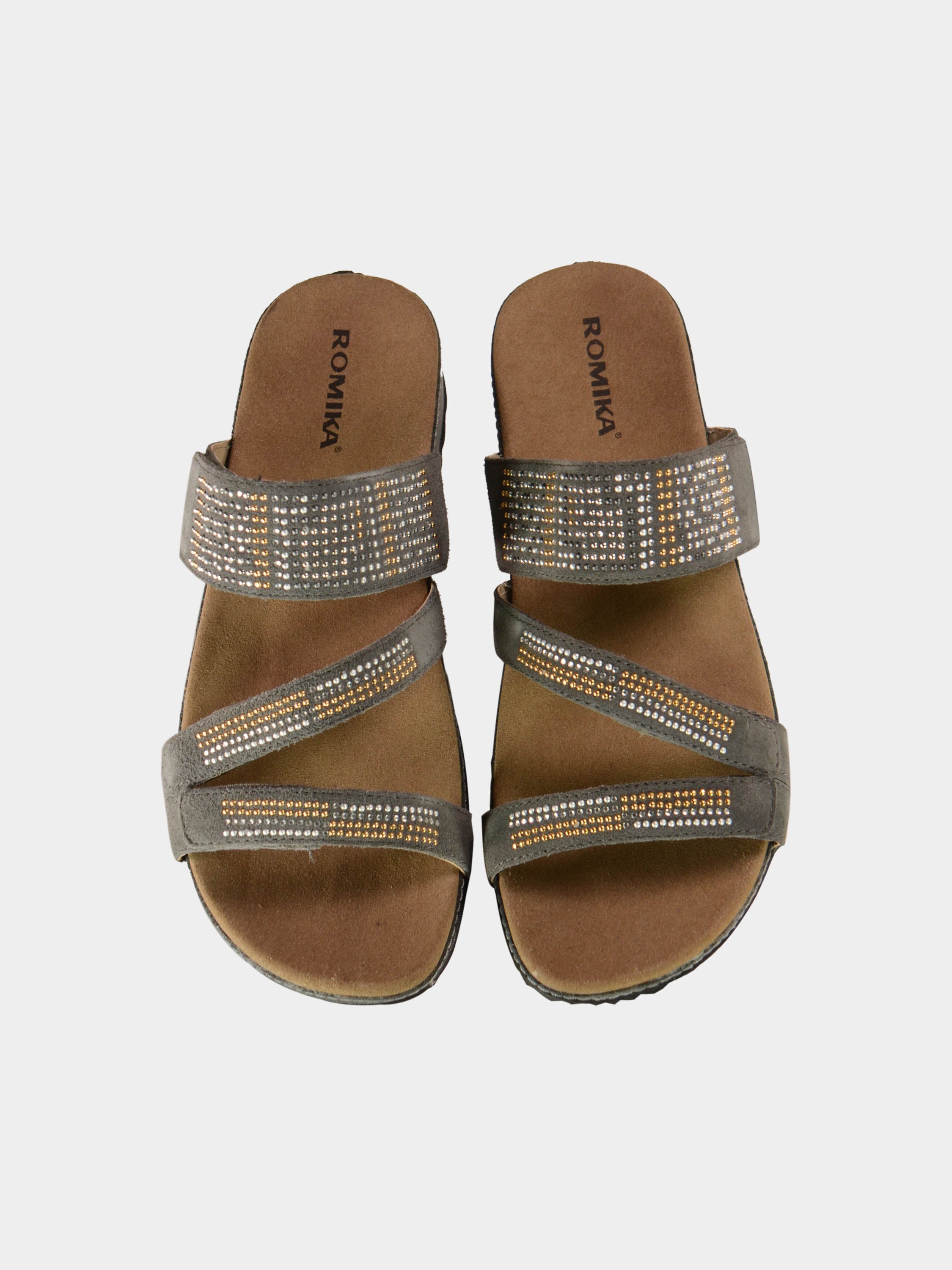 Romika Women's Florenz 09 Sandals #color_Gray