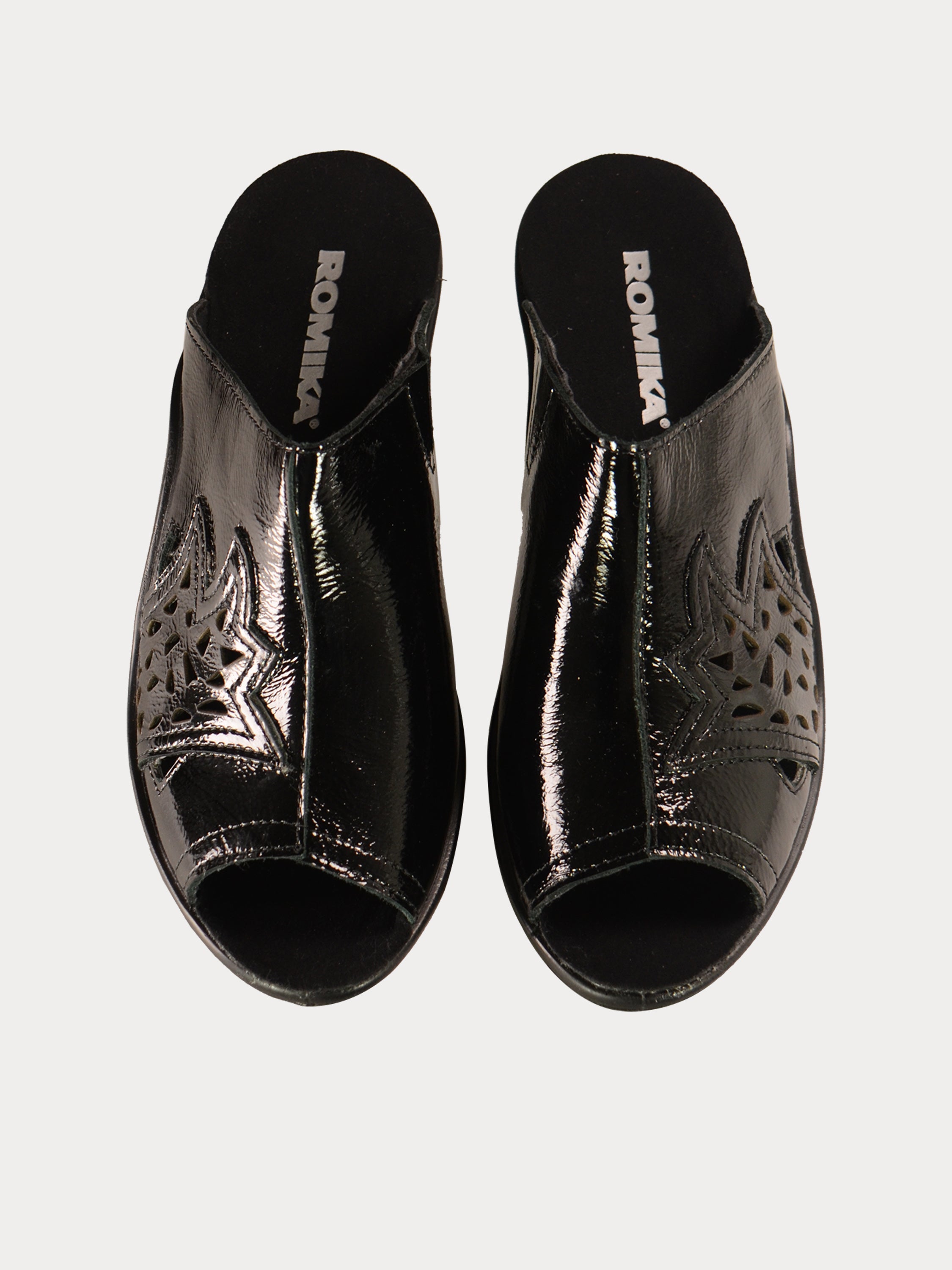 Romika 27147 Women's Mokassetta Sandals #color_Black