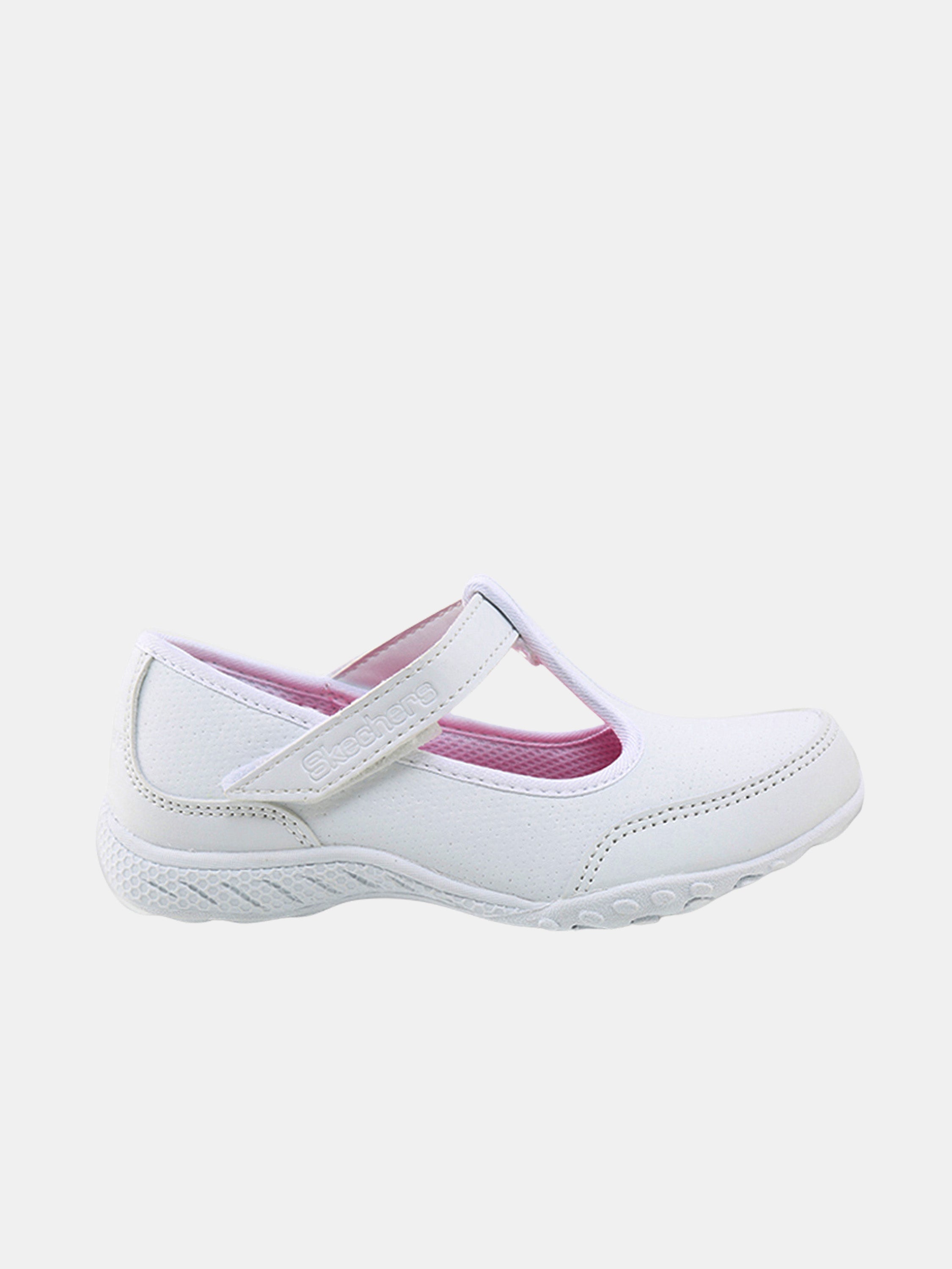 Skechers Relaxed Fit: Breathe Easy - Playground Princess #color_White
