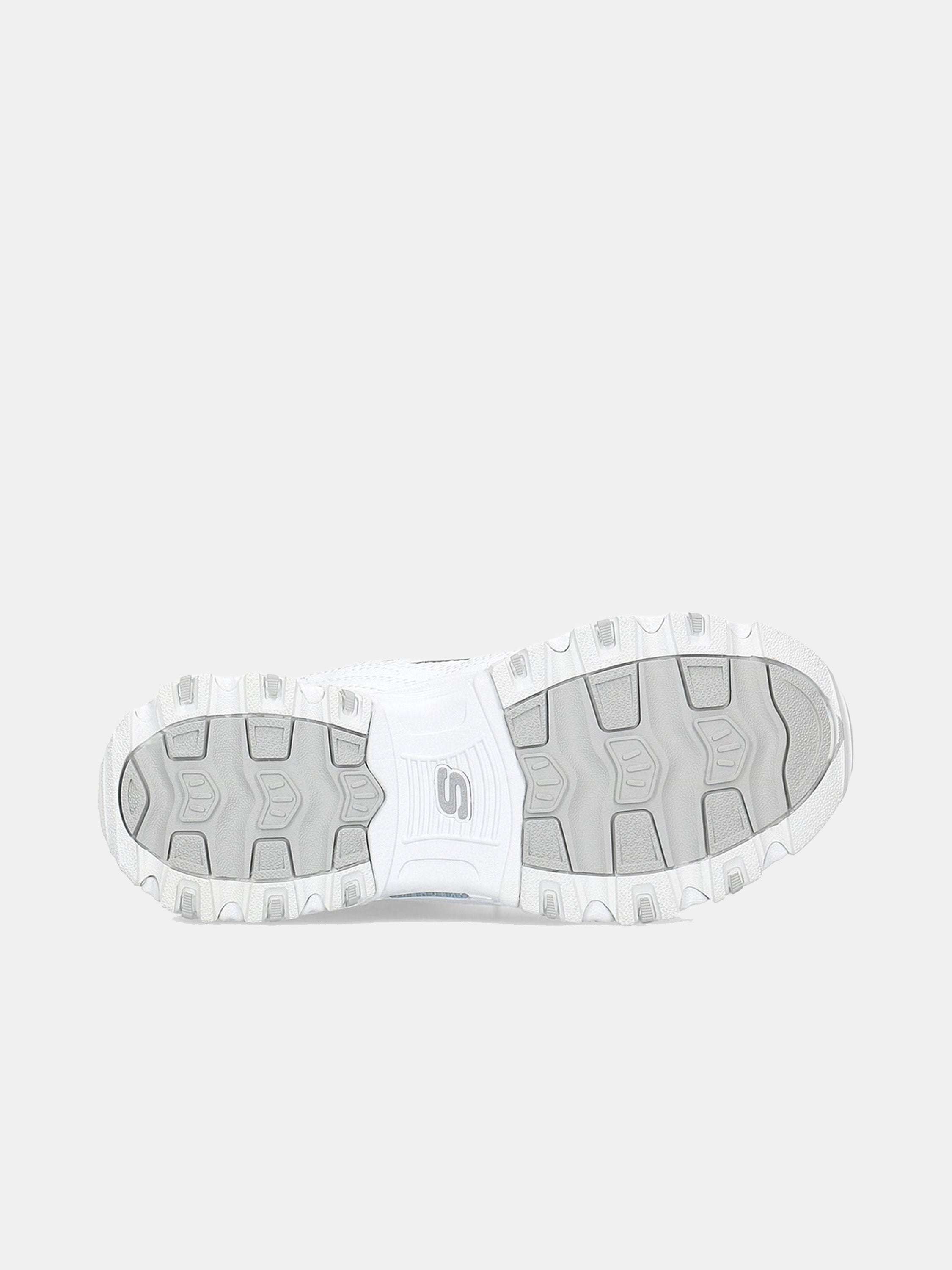 Skechers Girls D'Lites - Bright Blossoms Trainers #color_White