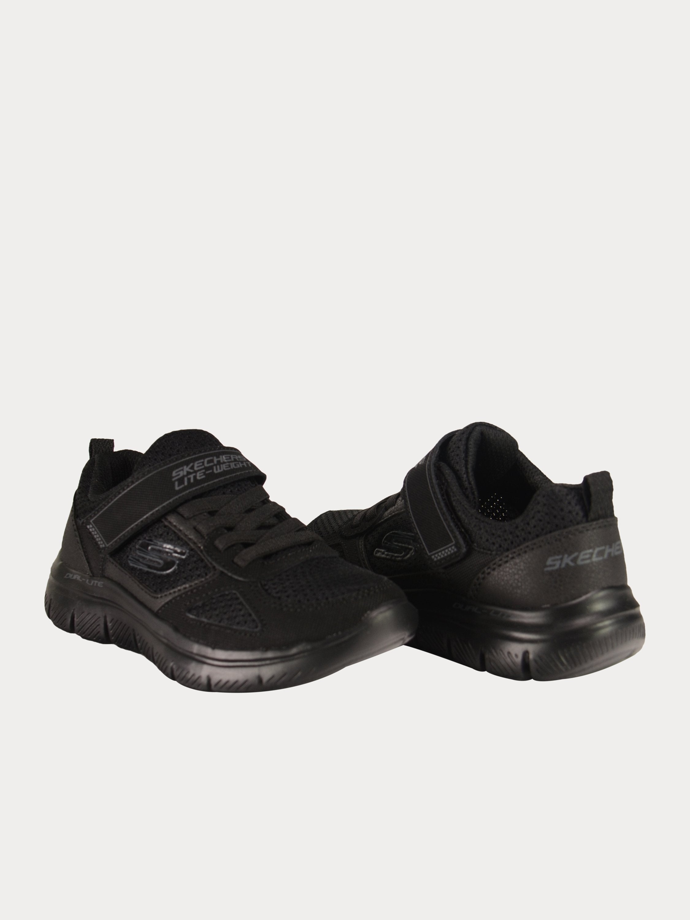 Skechers Boys Flex Advantage 2.0 - Keeping Score Shoes #color_Black