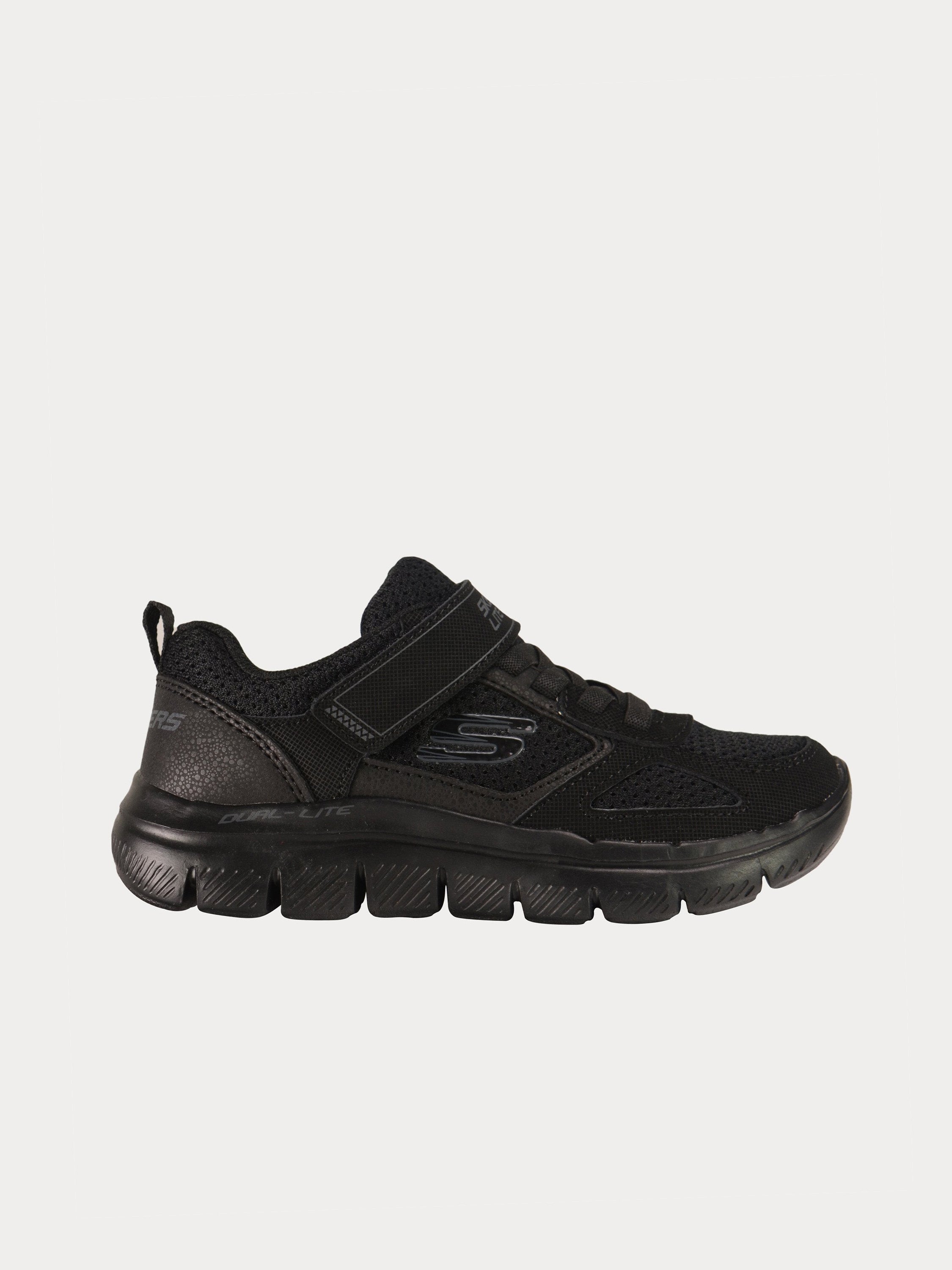Skechers Boys Flex Advantage 2.0 - Keeping Score Shoes #color_Black