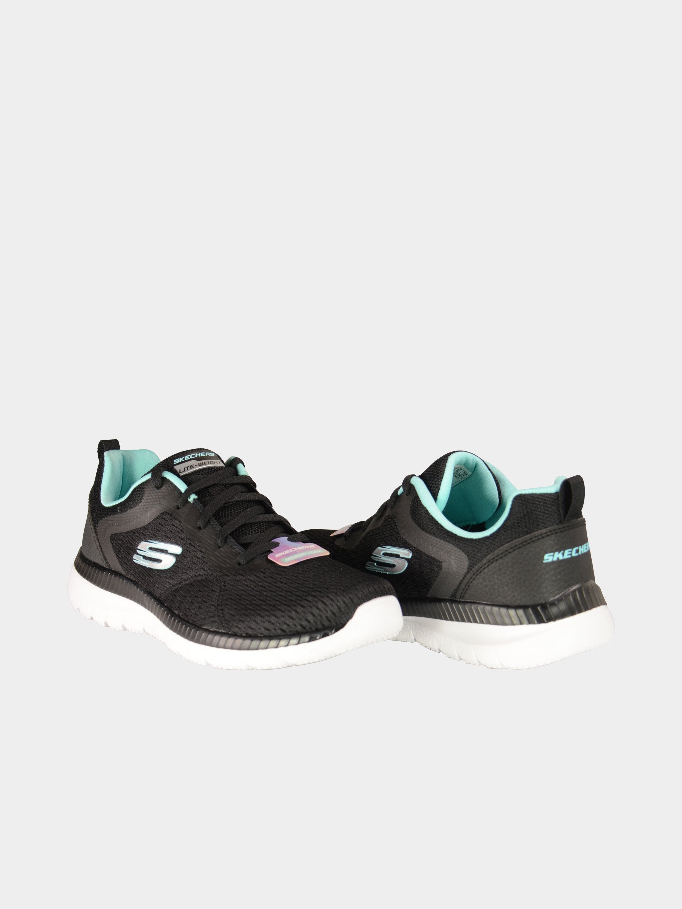 Skechers Women's Bountiful - Quick Path Trainers #color_Black