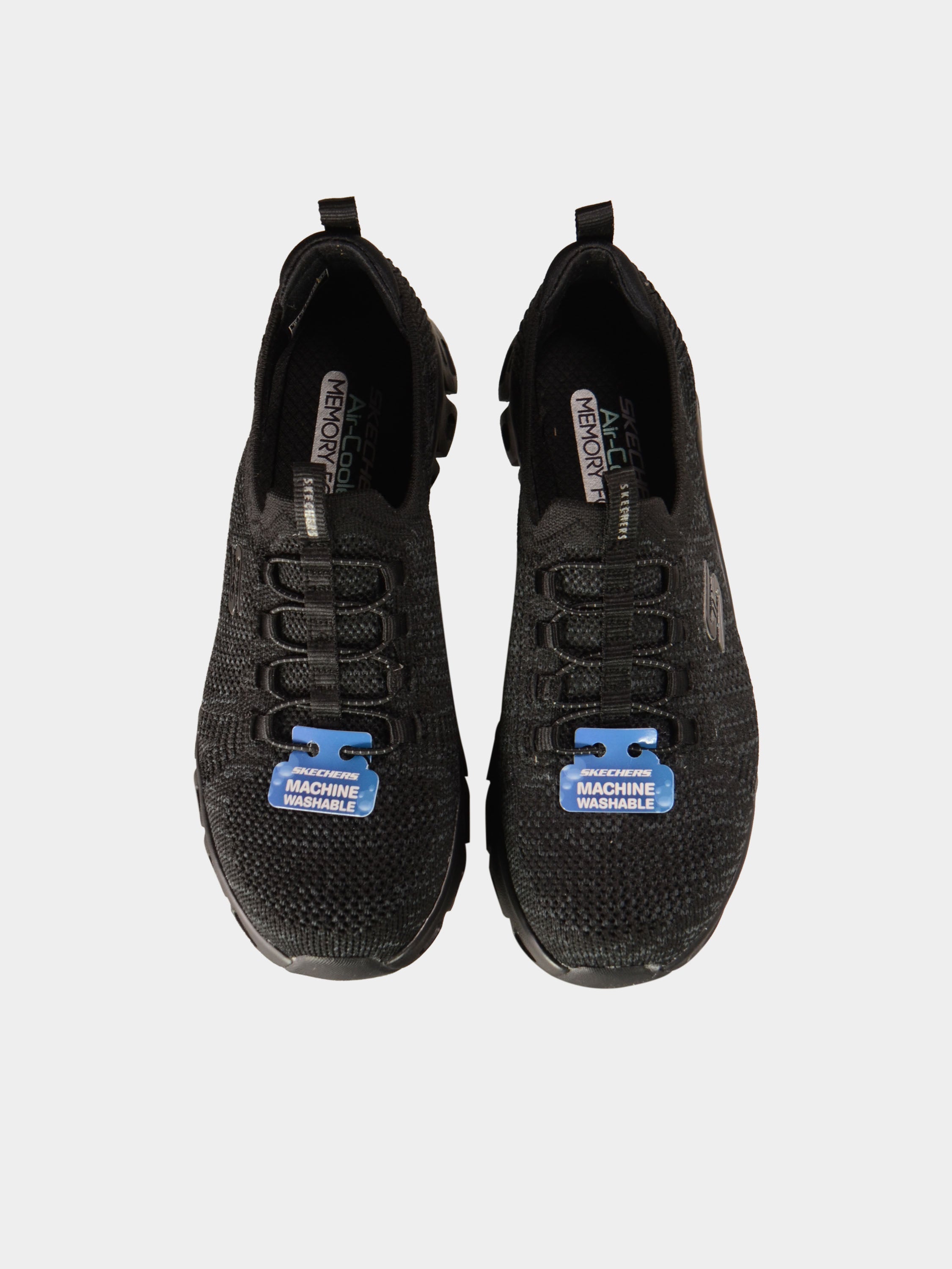 Skechers Women's Glide Step Grand Flash Trainers #color_Black