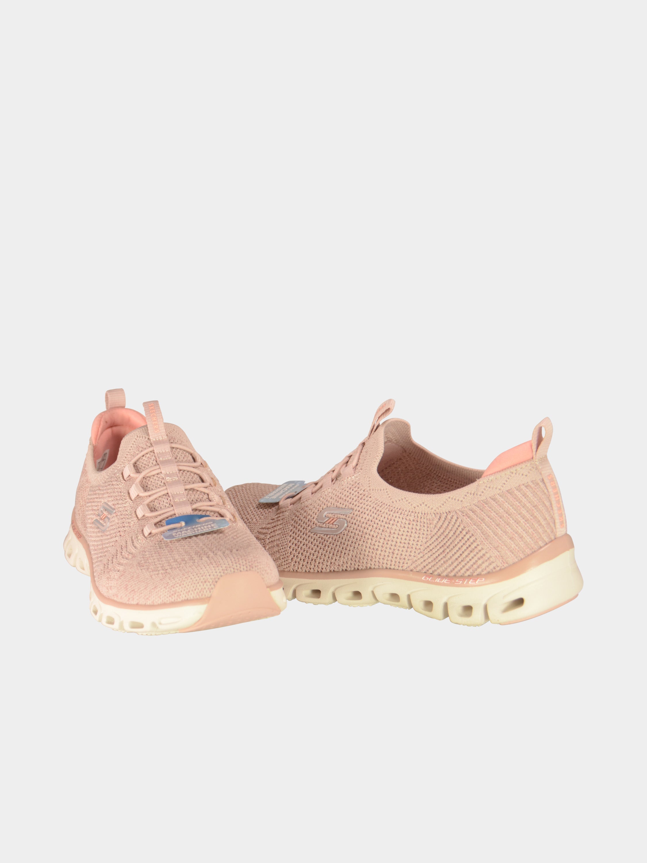 Skechers Women's Glide Step Grand Flash Trainers #color_Pink