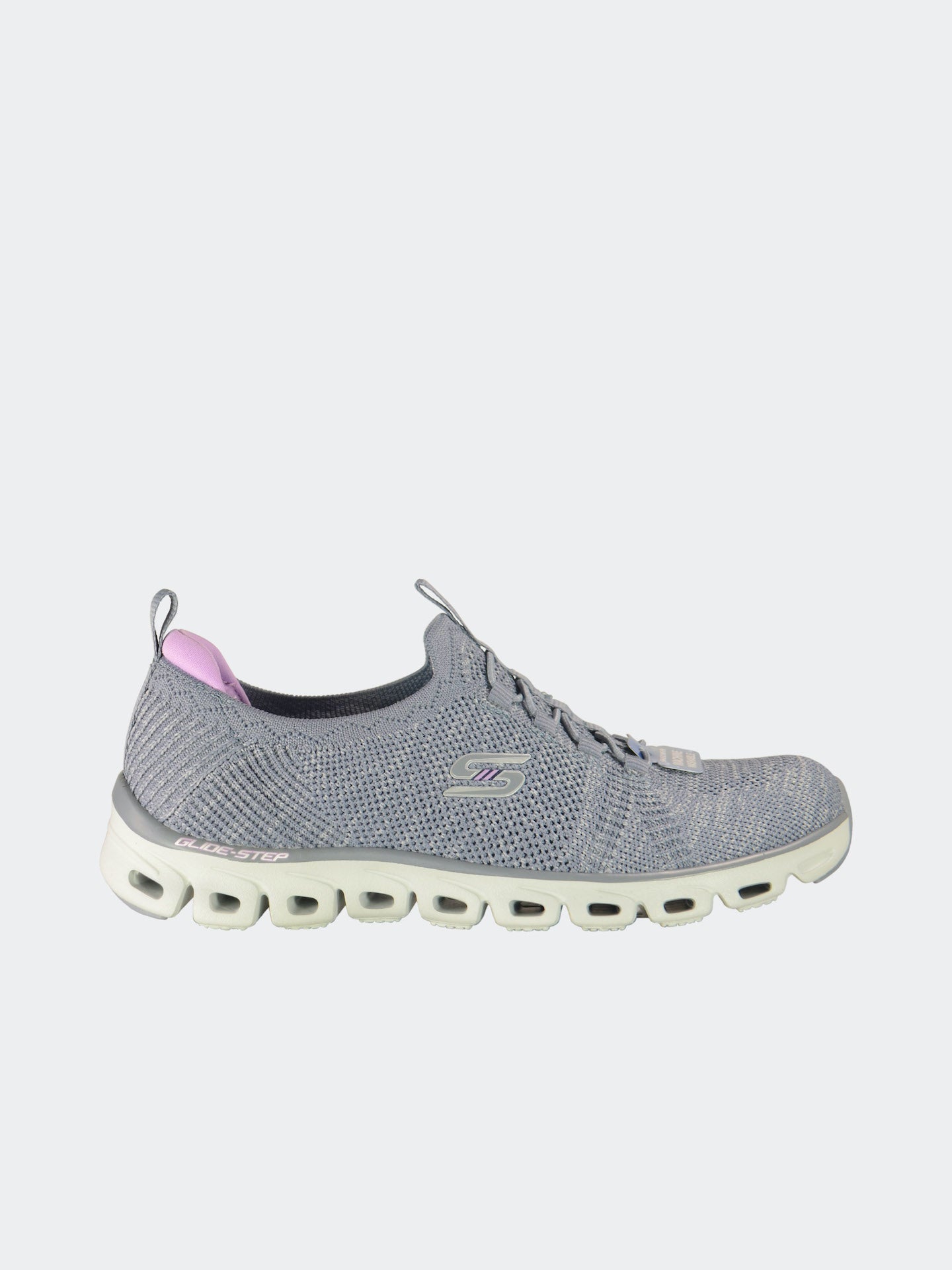 Skechers Women's Glide Step Grand Flash Trainers #color_Gray