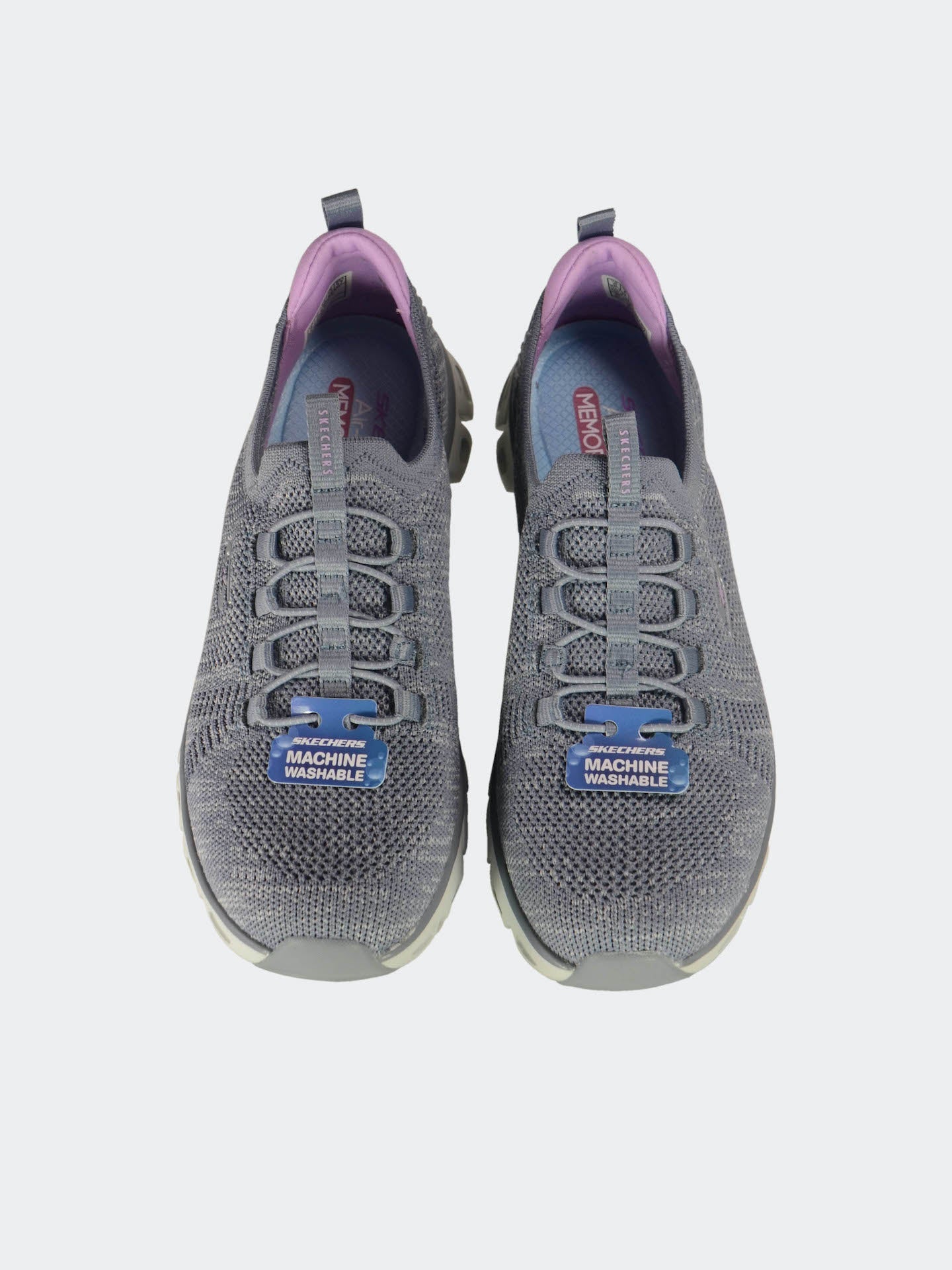 Skechers Women's Glide Step Grand Flash Trainers #color_Gray
