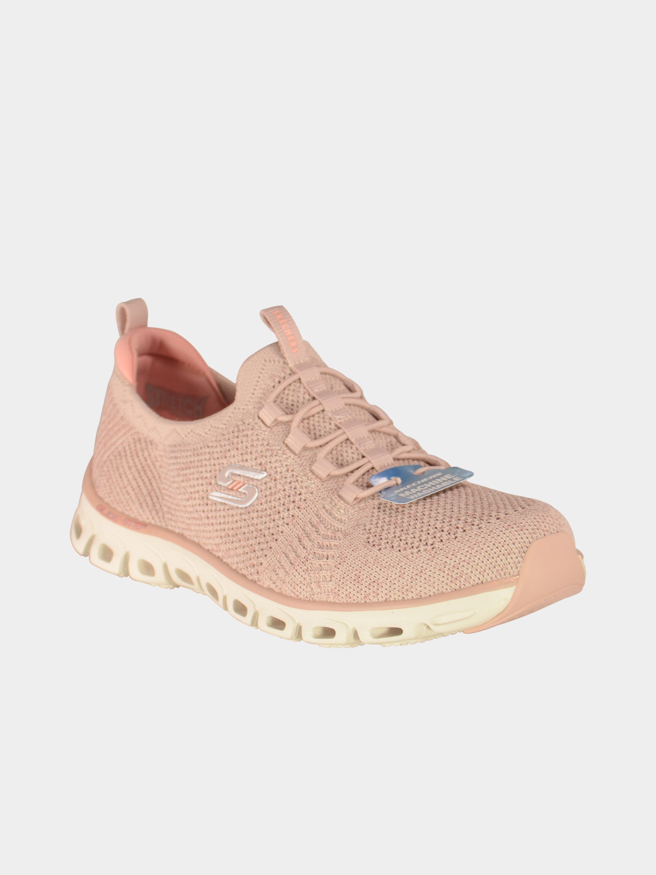 Skechers Women's Glide Step Grand Flash Trainers #color_Pink