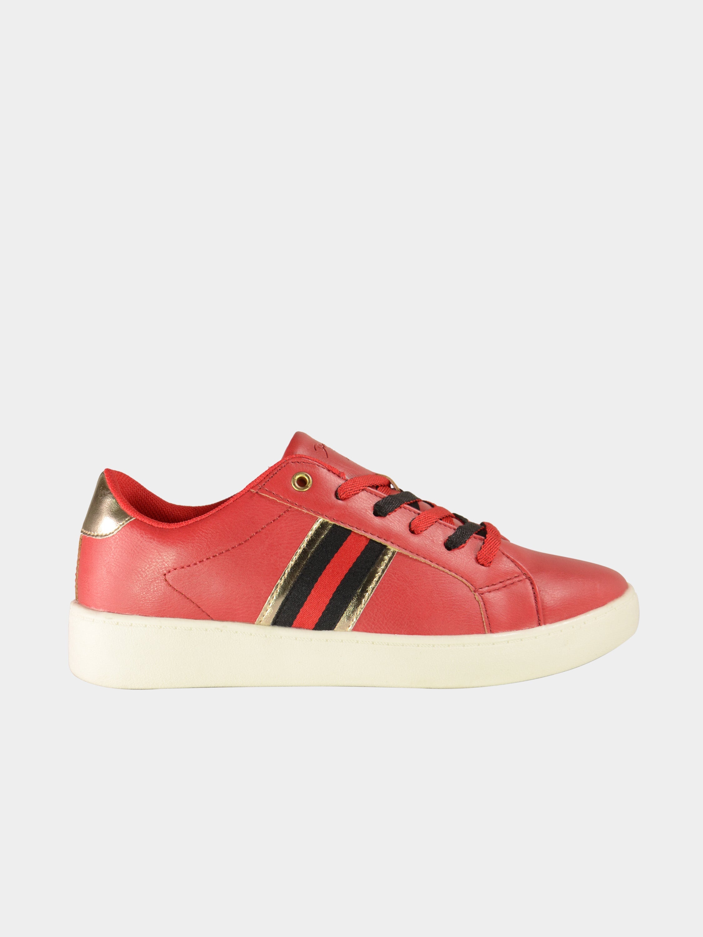 Sprox Women Lace Up Sneakers #color_Red