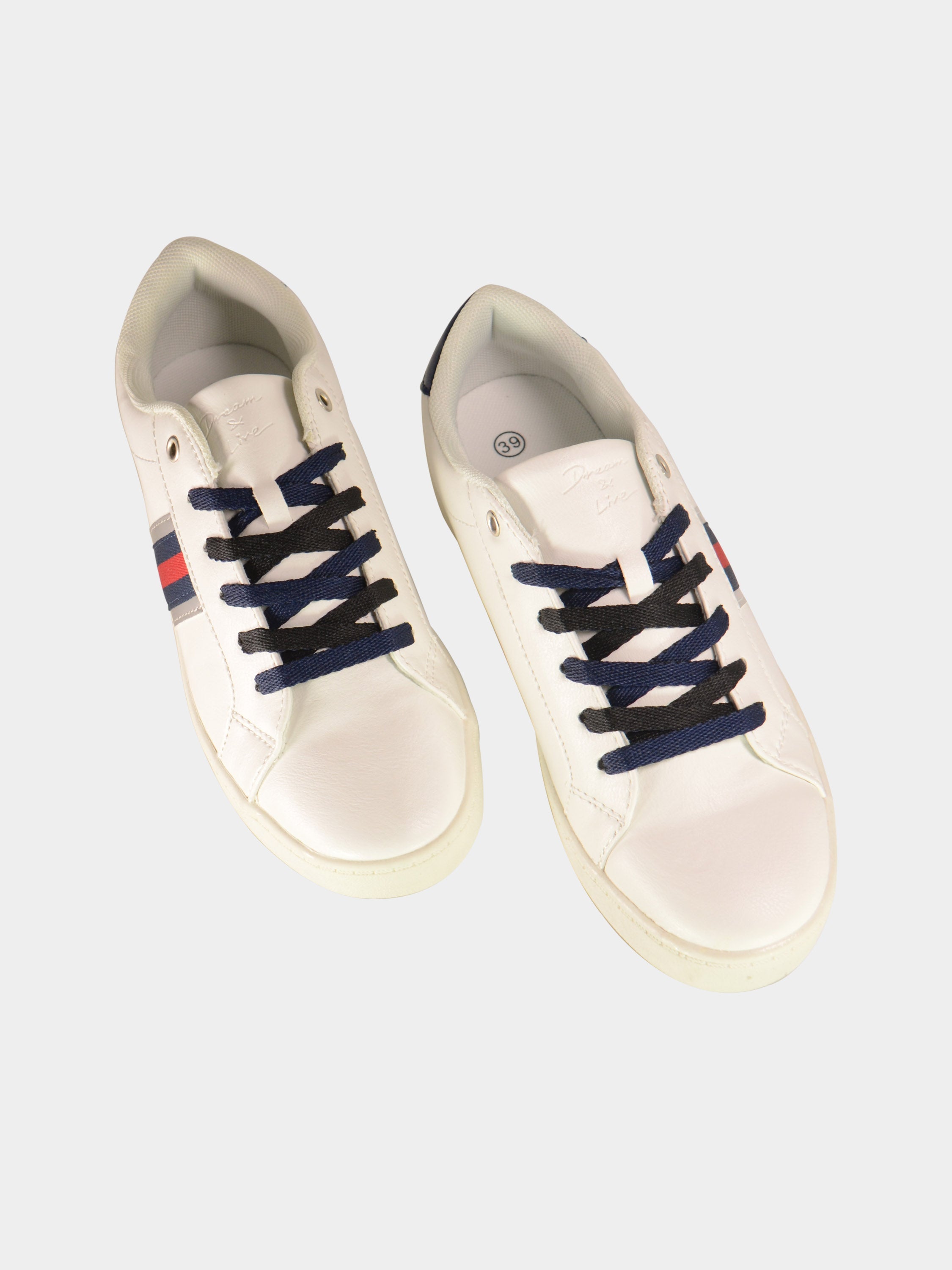 Sprox Women Lace Up Sneakers #color_White