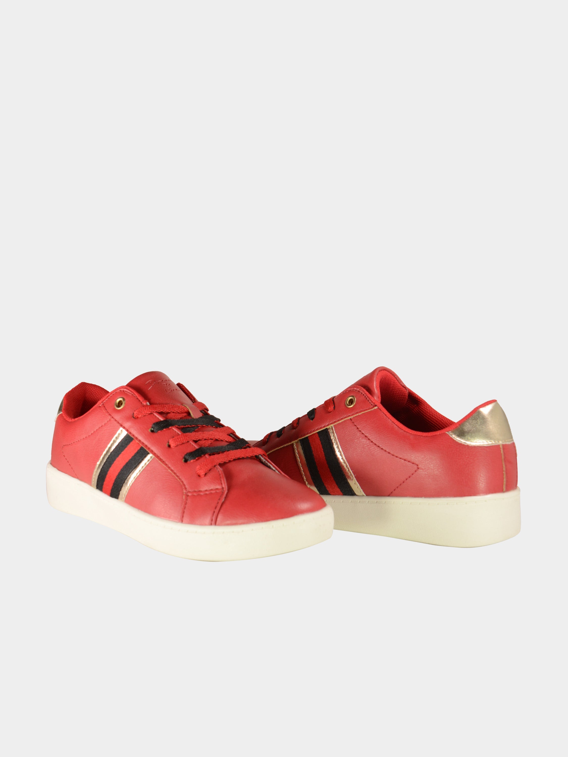Sprox Women Lace Up Sneakers #color_Red