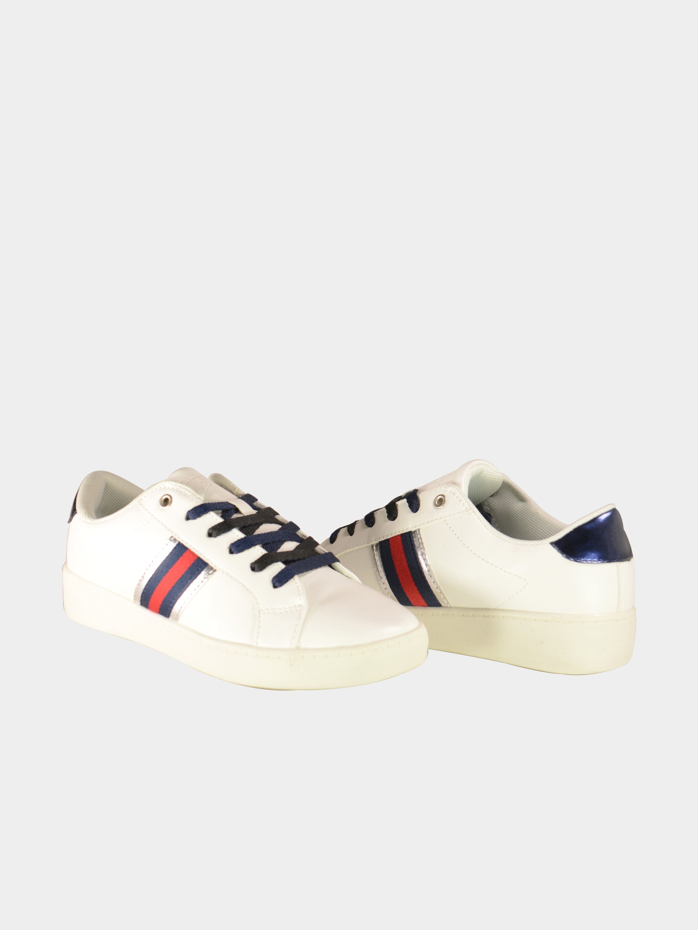 Sprox Women Lace Up Sneakers #color_White