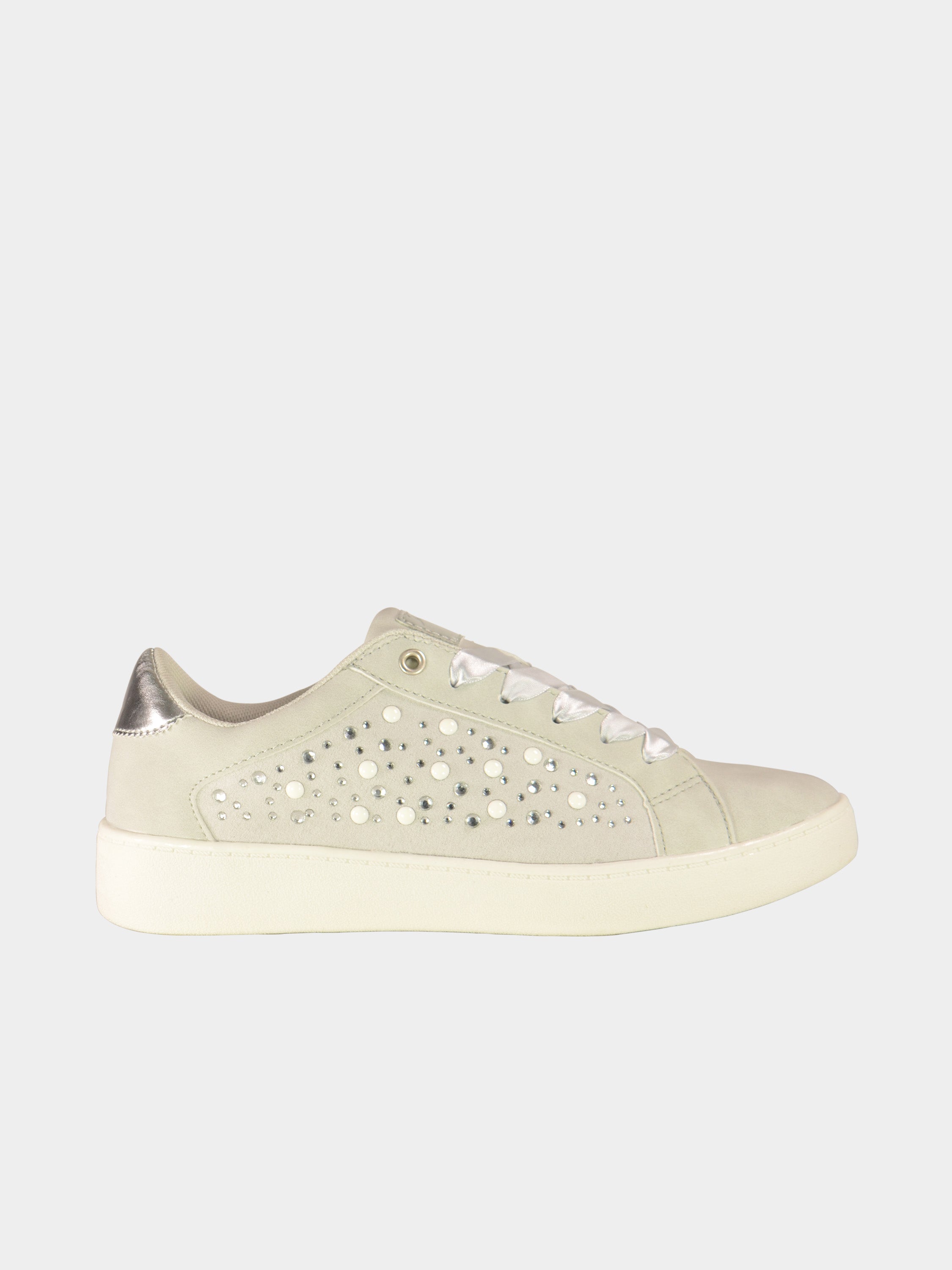 Sprox Women Star Sparkle Lace Up Shoes #color_Gray