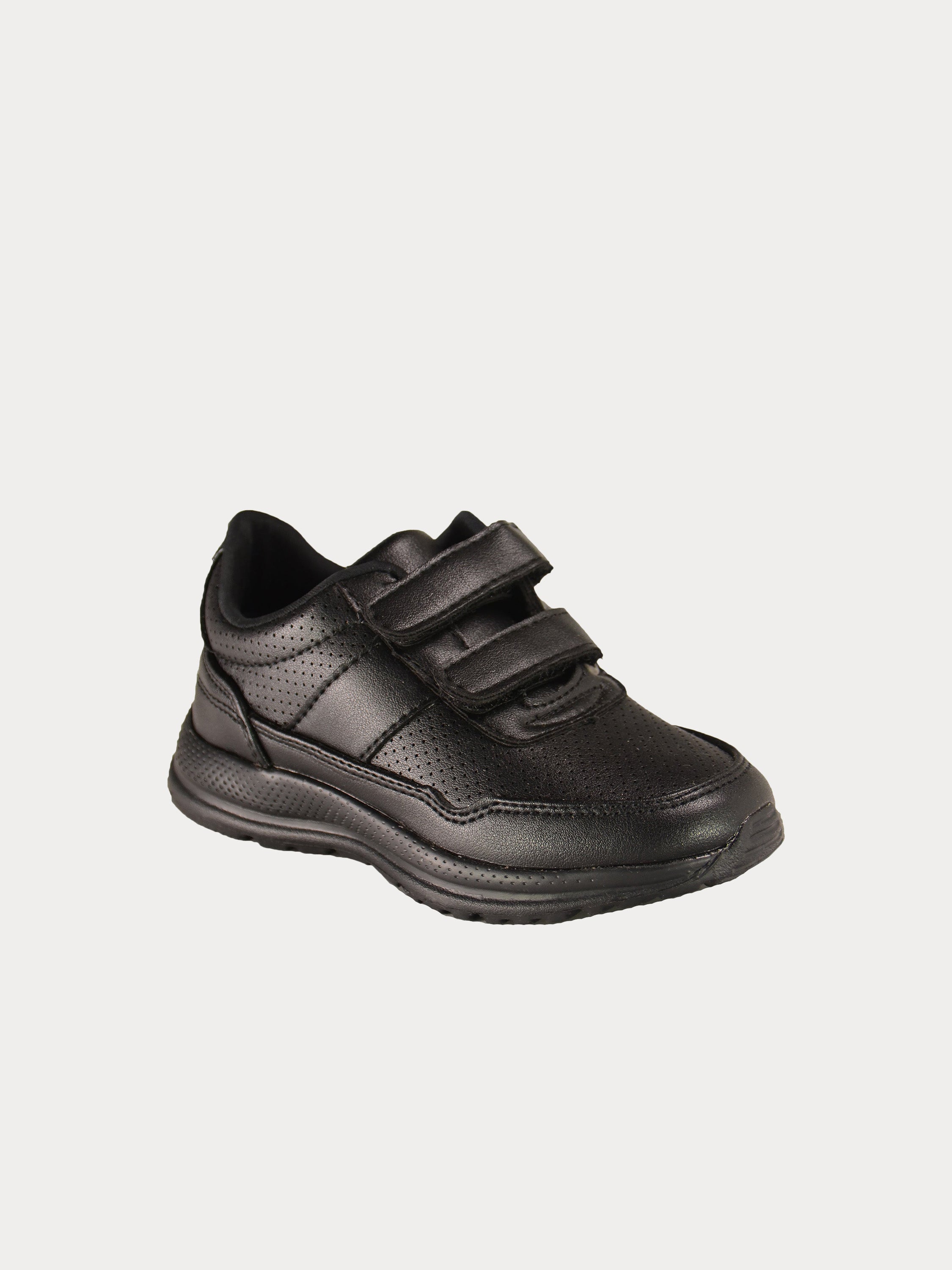 Tracker Boys School Shoes #color_Black