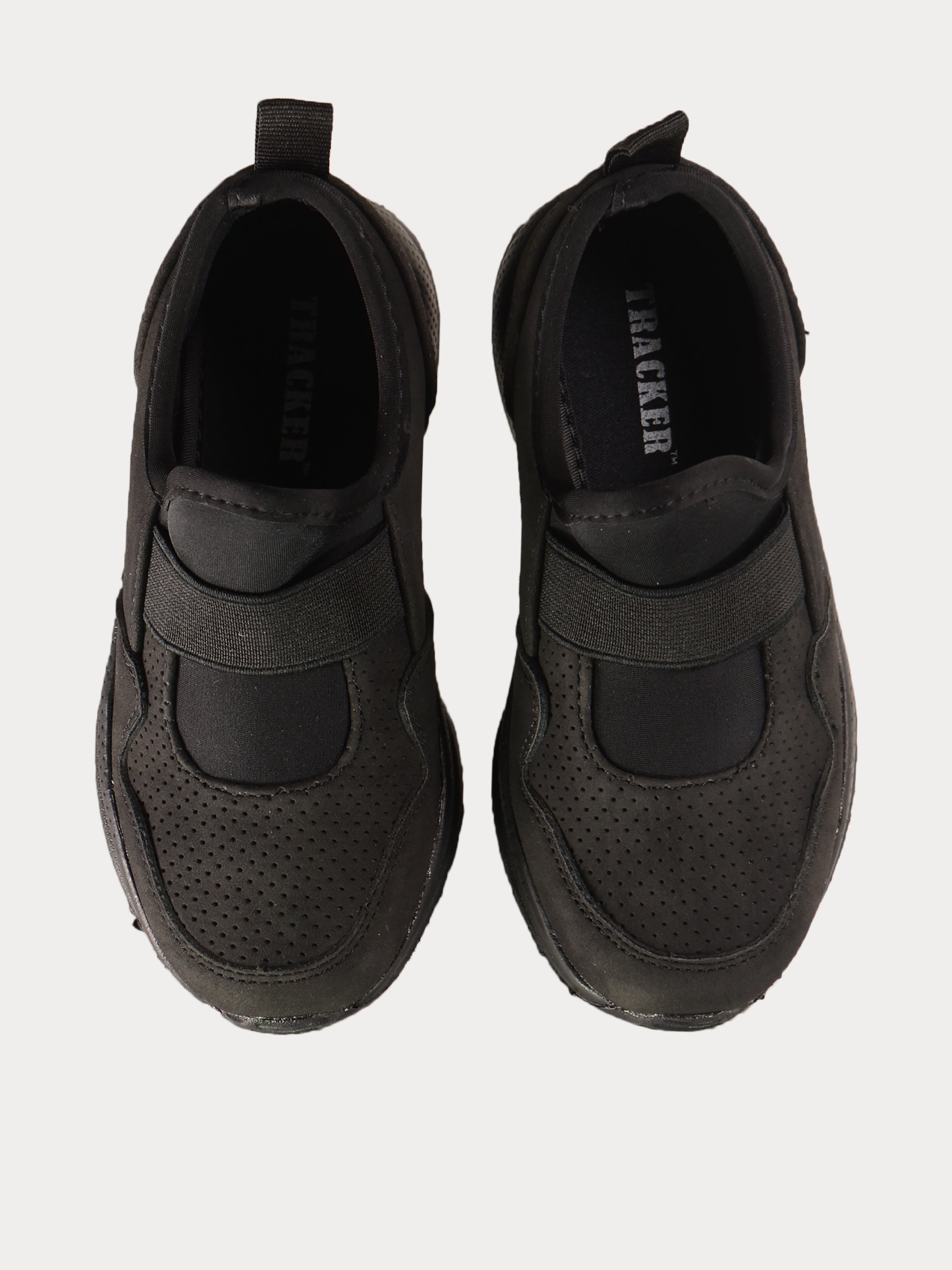 Tracker Boys School Shoes #color_Black