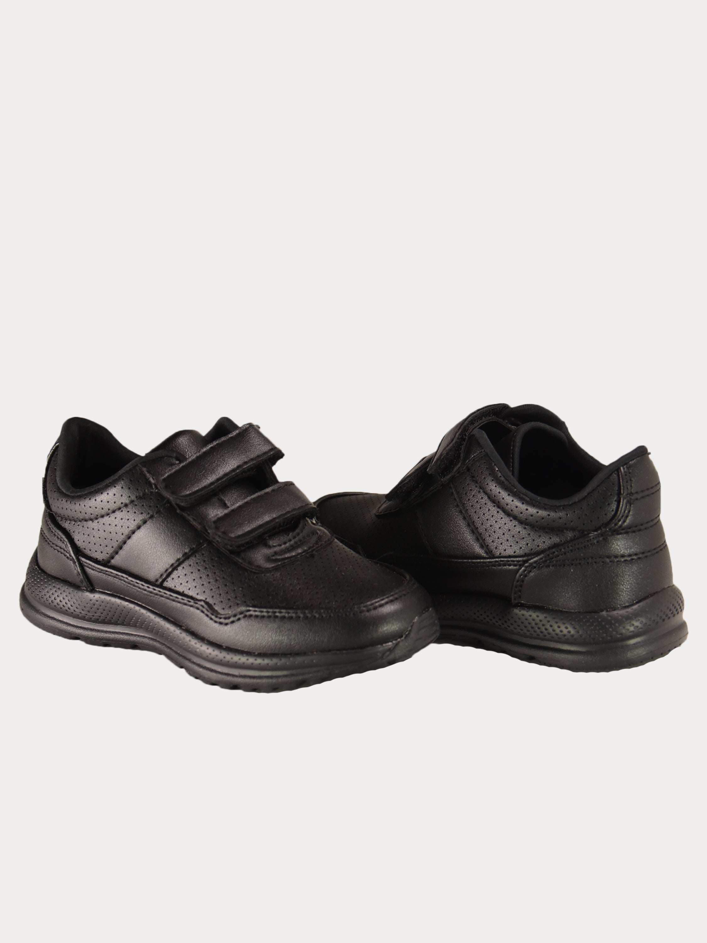 Tracker Boys School Shoes #color_Black