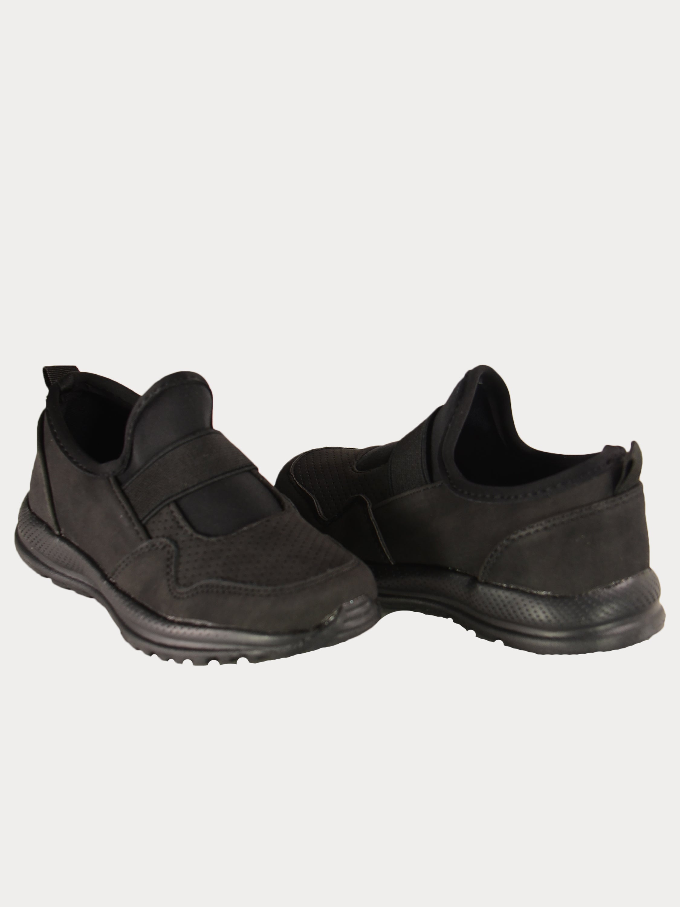 Tracker Boys School Shoes #color_Black