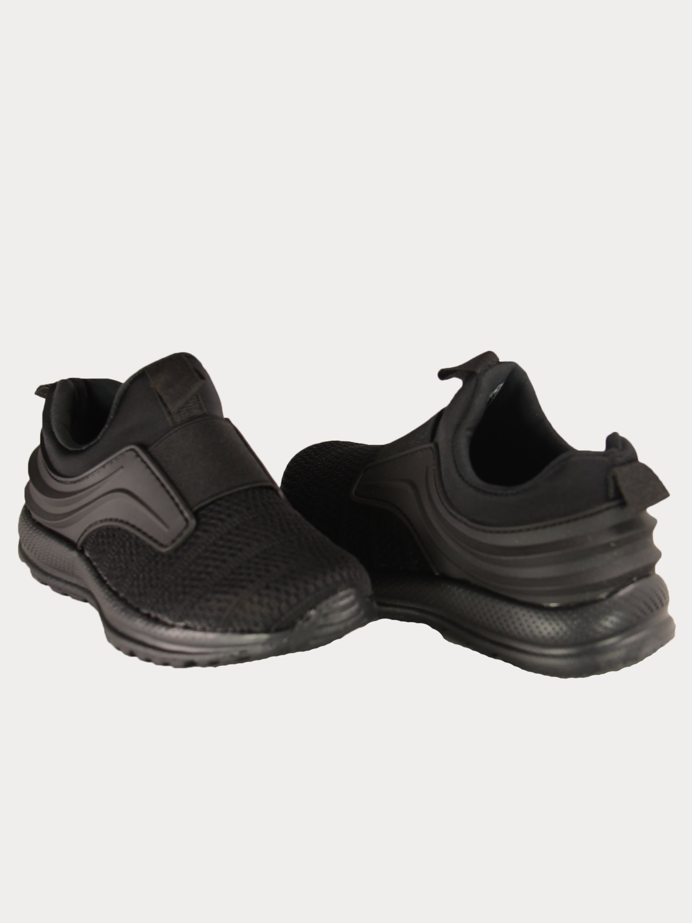 Tracker Boys School Shoes #color_Black