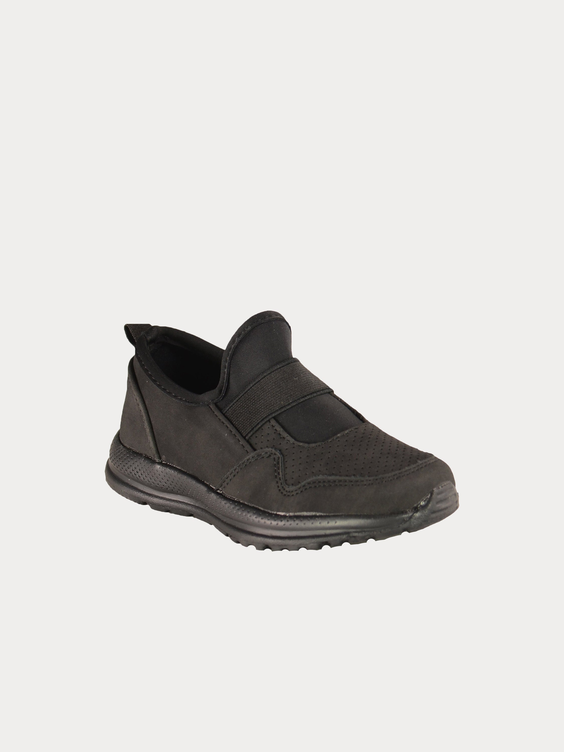 Tracker Boys School Shoes #color_Black