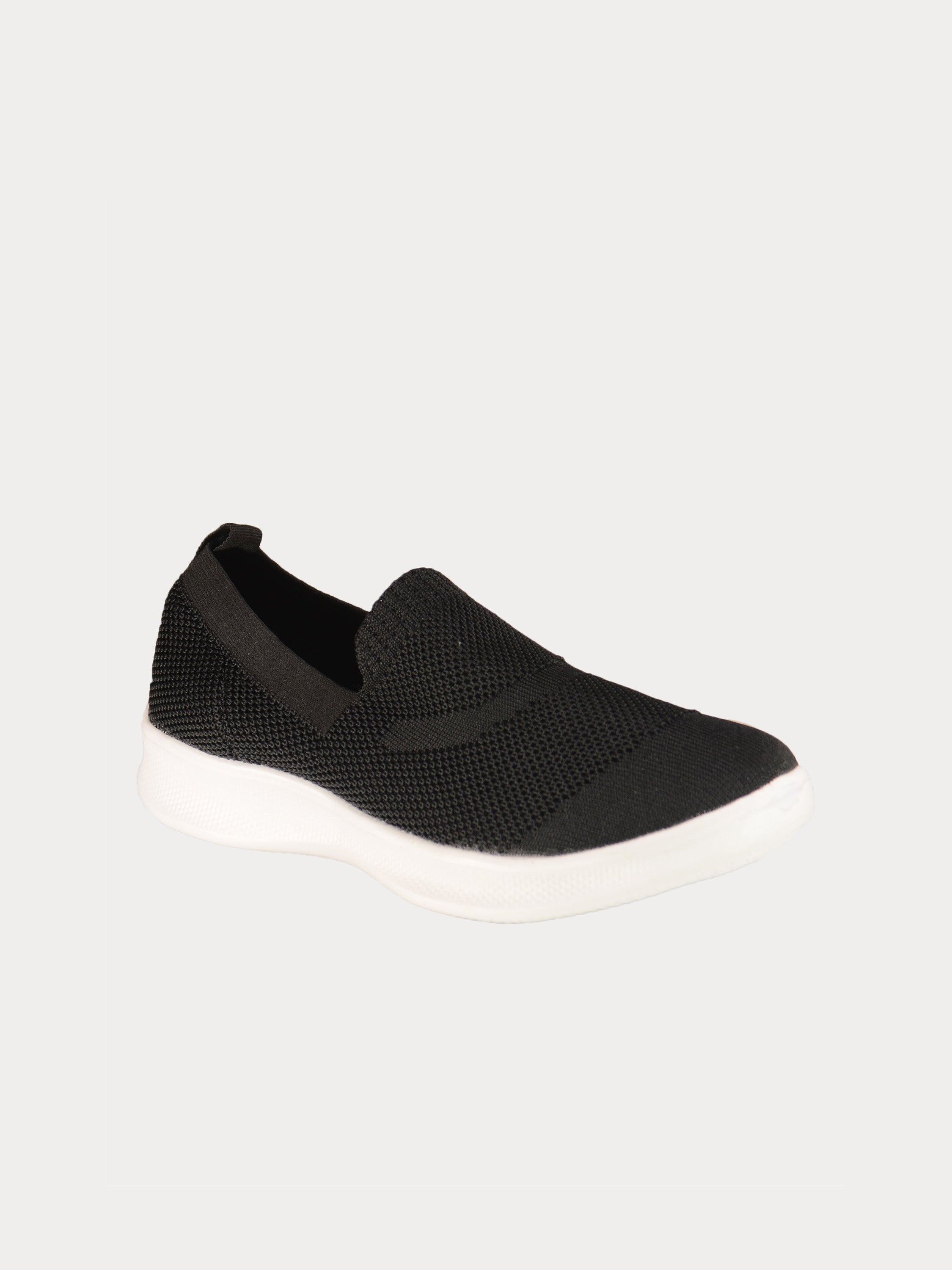 Tracker Women Slip On Trainers #color_Black