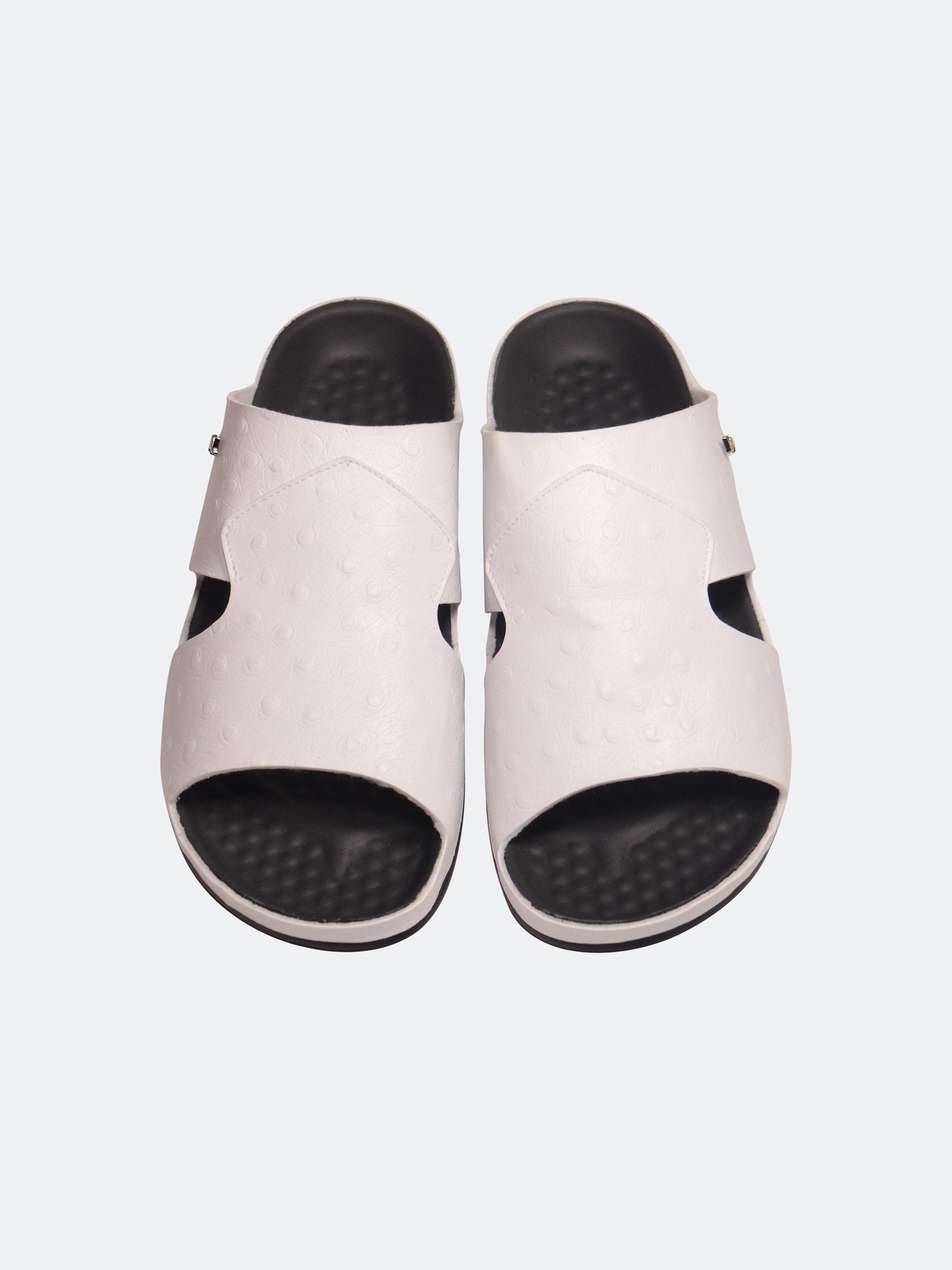 Vital Men's Slider Sandals #color_White