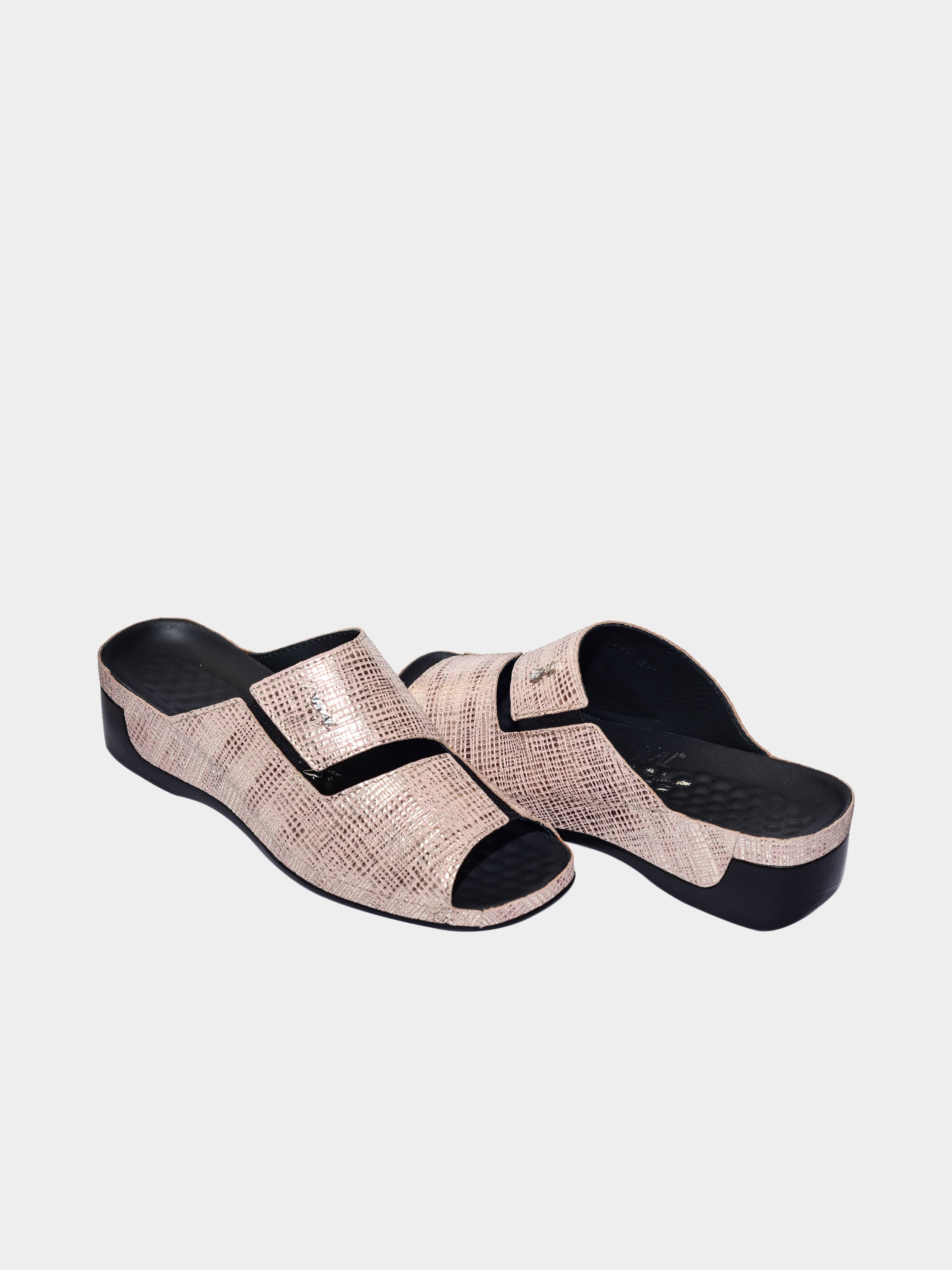 Vital Women's Glitzy Slider Sandals #color_Red