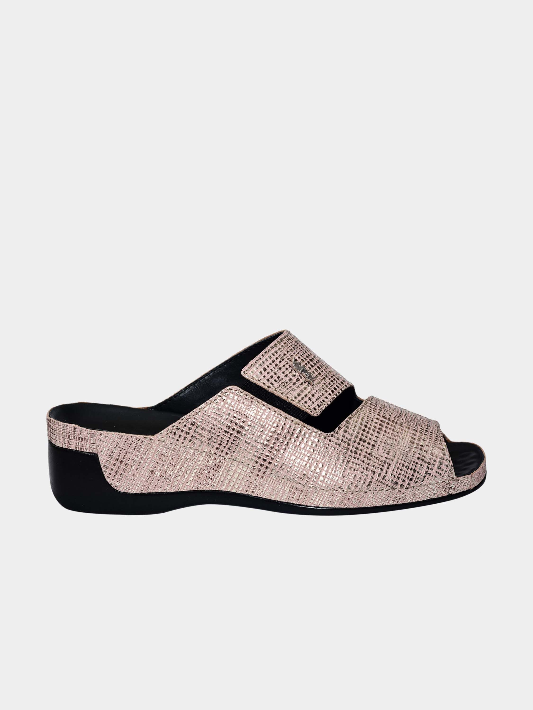 Vital Women's Glitzy Slider Sandals #color_Red
