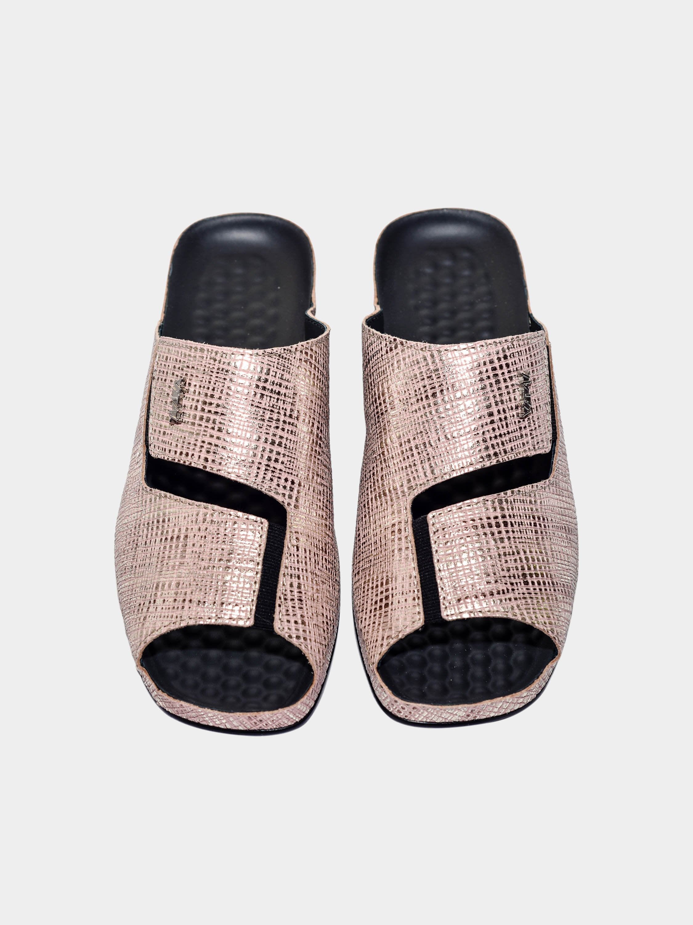 Vital Women's Glitzy Slider Sandals #color_Red