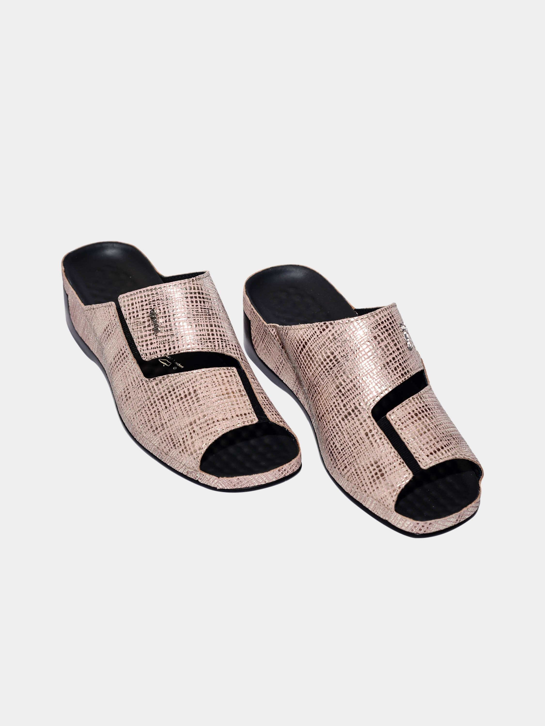 Vital Women's Glitzy Slider Sandals #color_Red