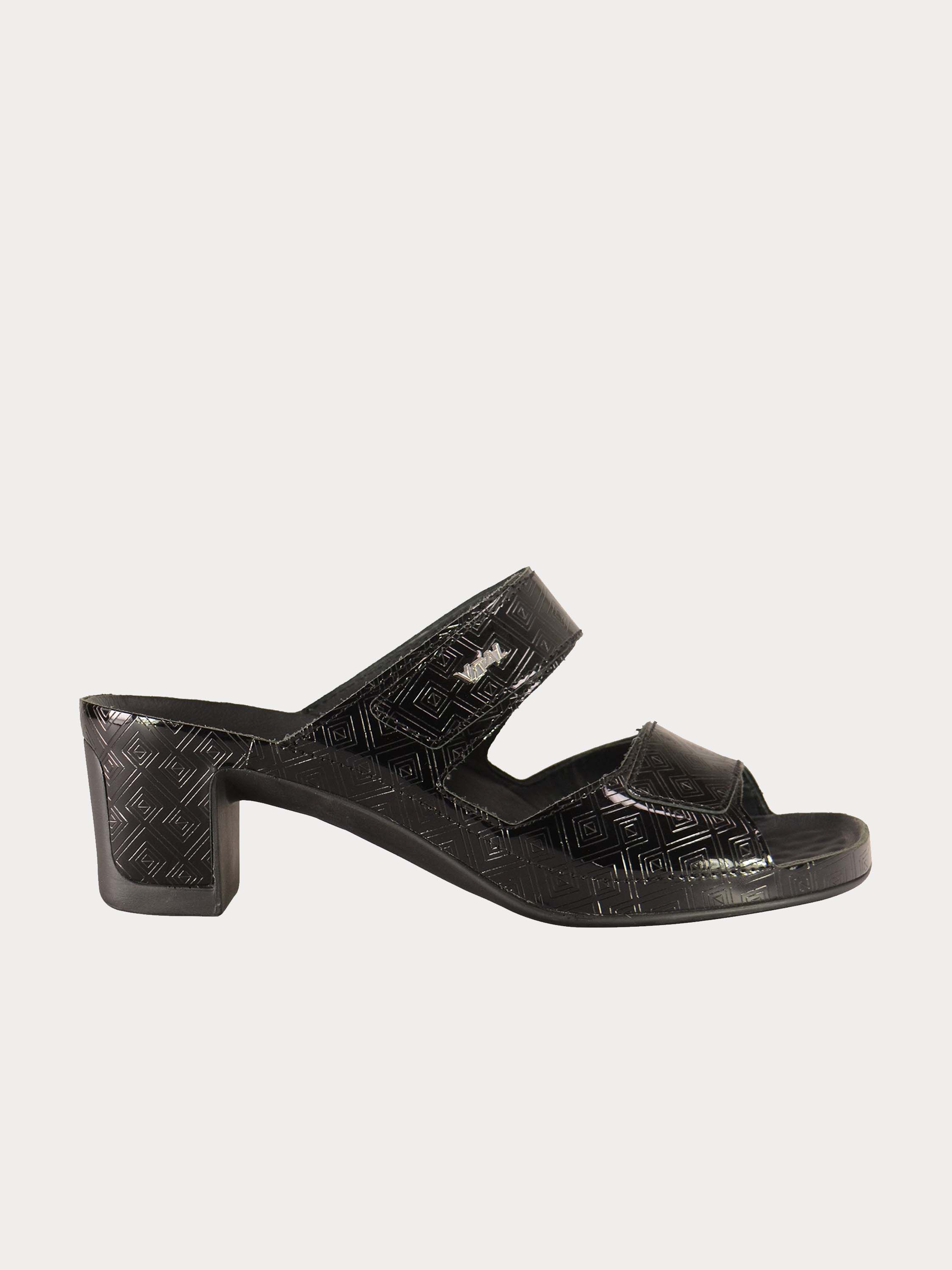 Vital Women's Heeled Sandals #color_Black
