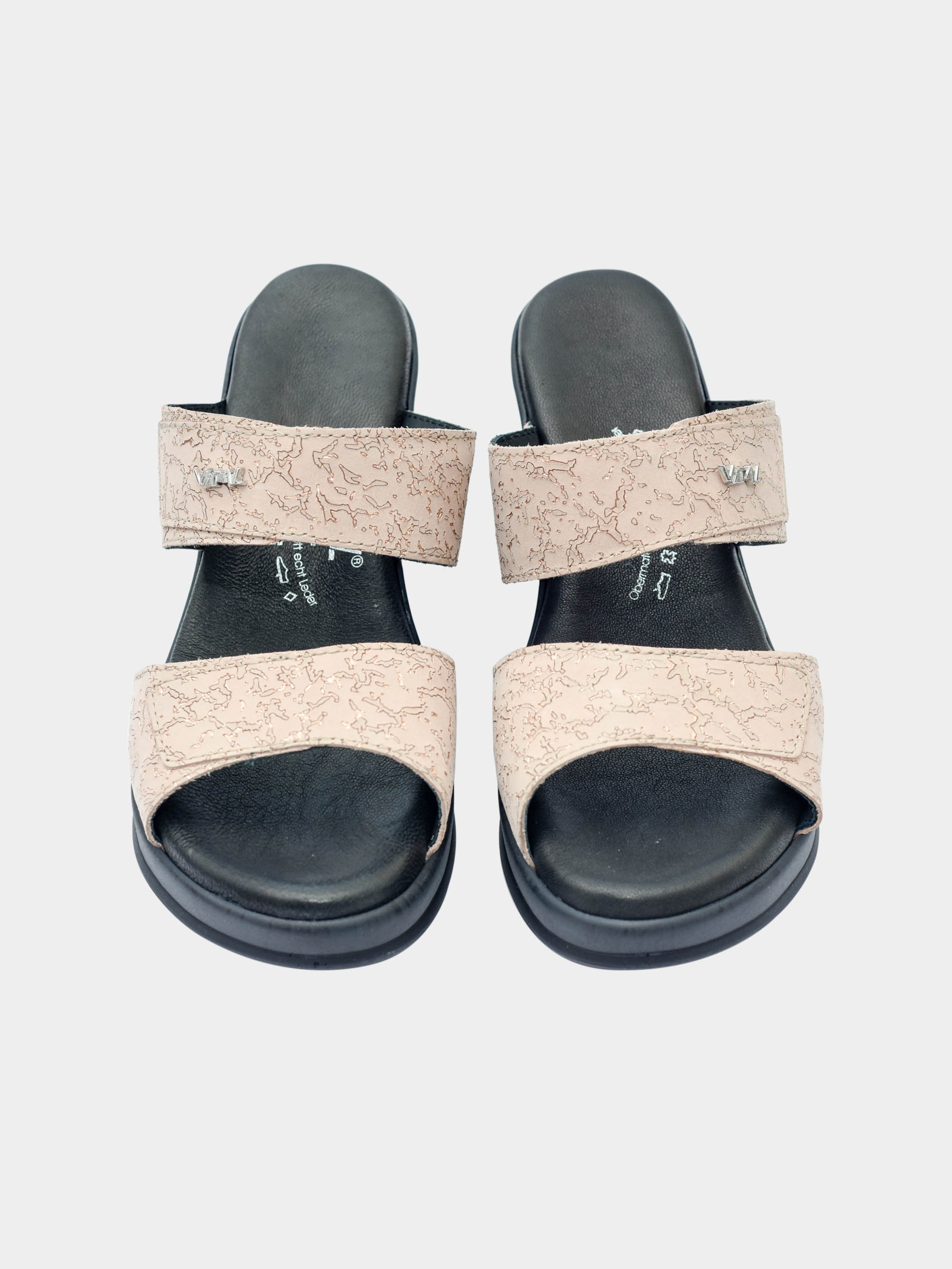 Vital Women's Leather Wedges #color_Red