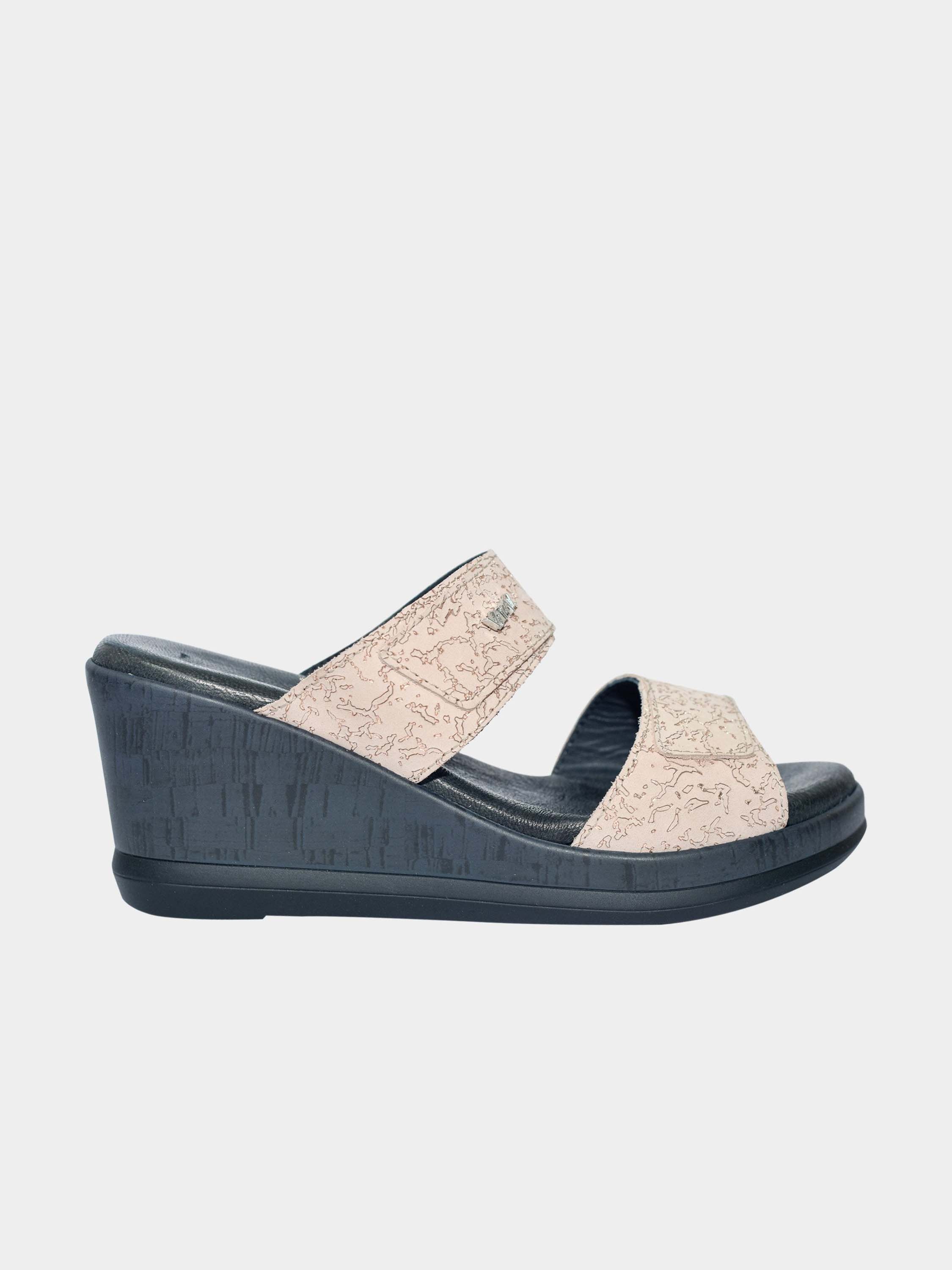Vital Women's Leather Wedges #color_Red