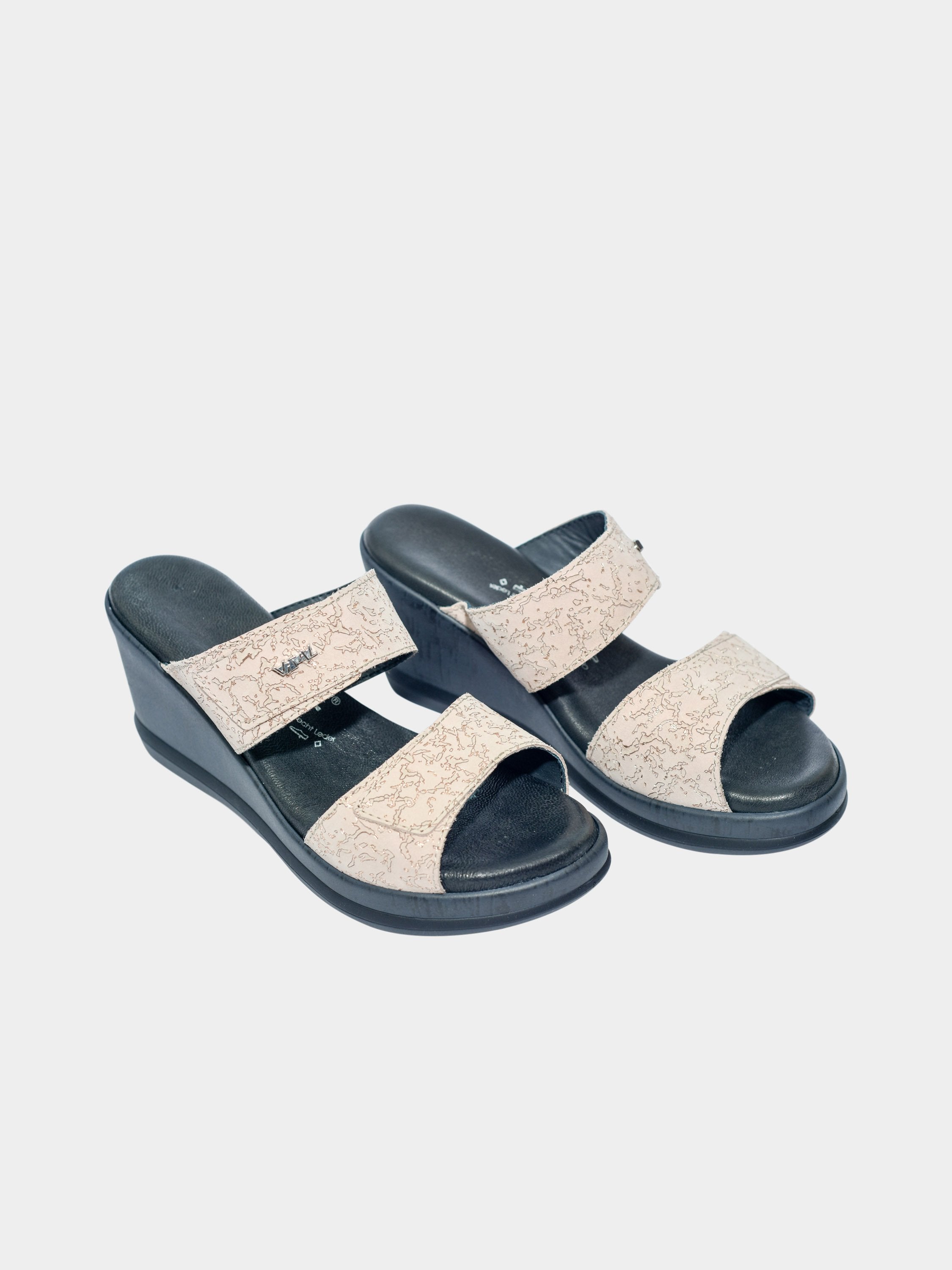 Vital Women's Leather Wedges #color_Red