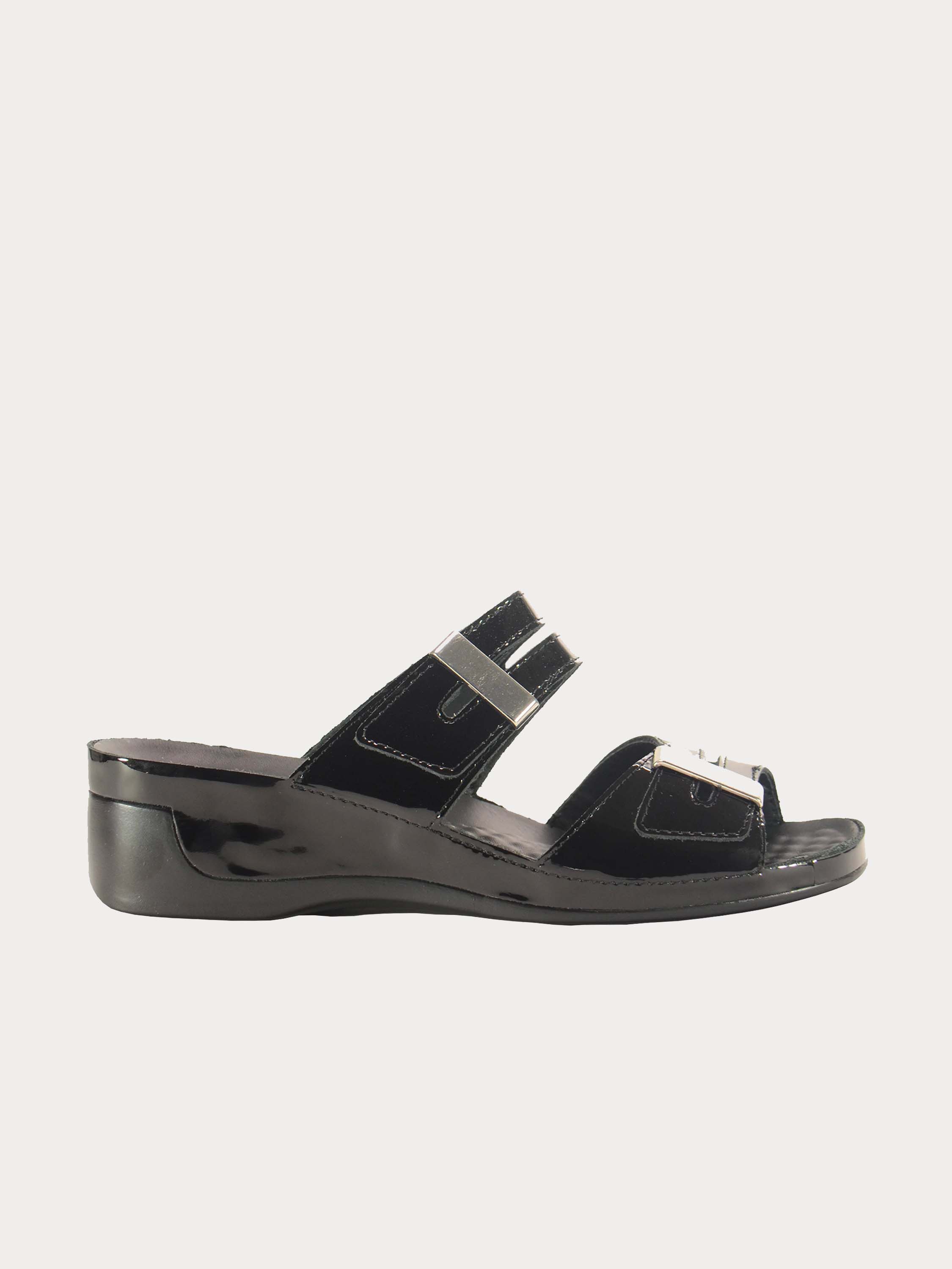 Vital Women's Slider Sandals #color_Black